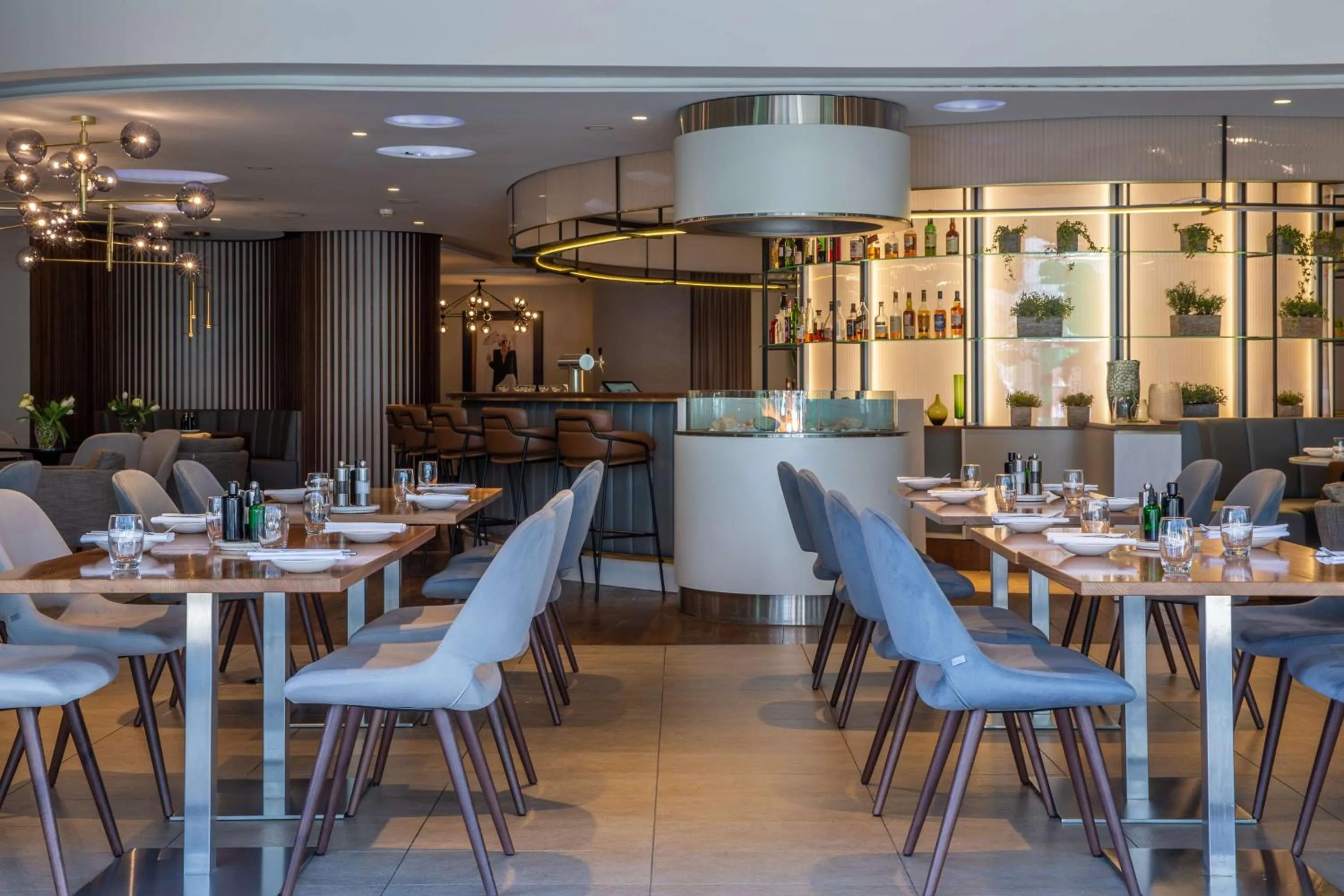 Restaurant/places to eat in Radisson Blu, Basel