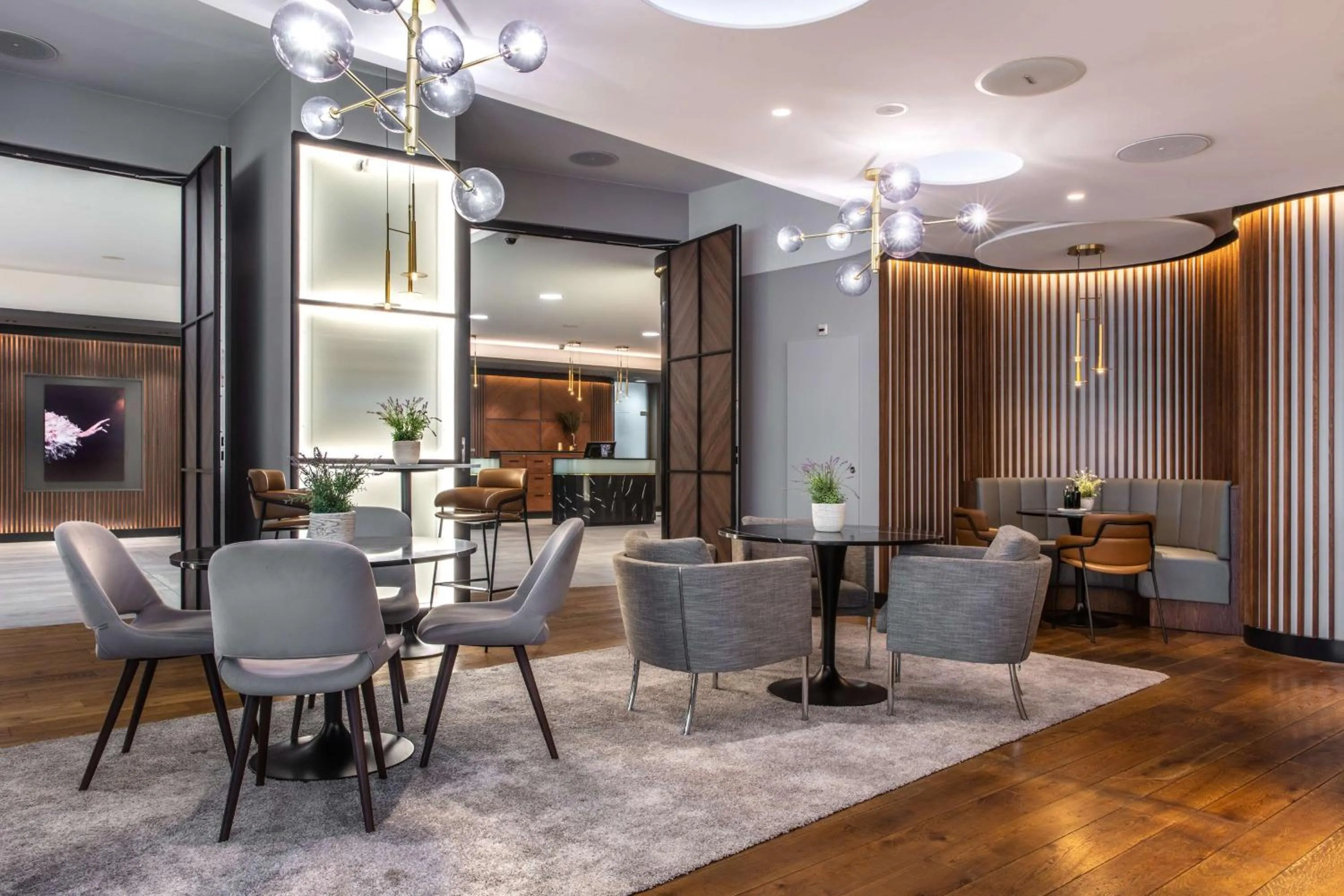 Lounge or bar in Radisson Blu, Basel