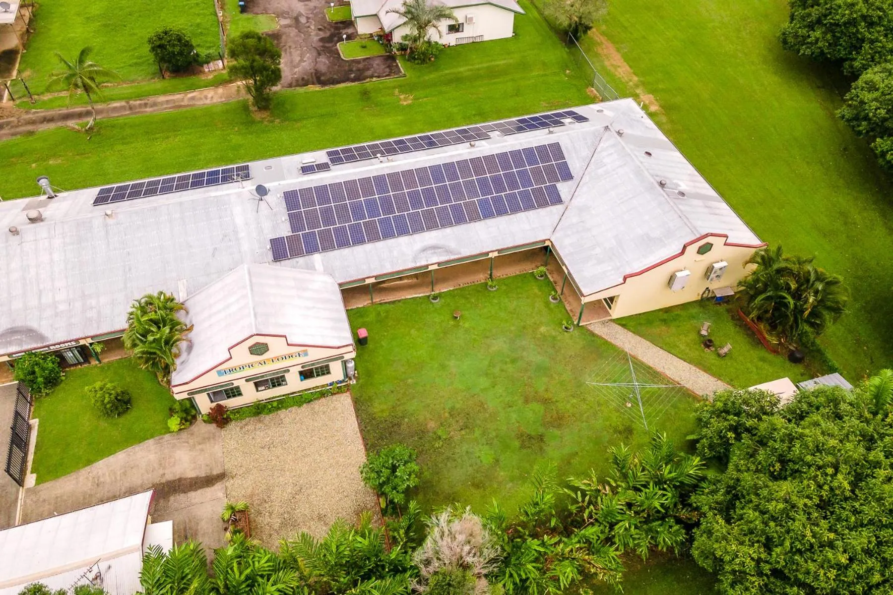 Property building in Tropical Lodge