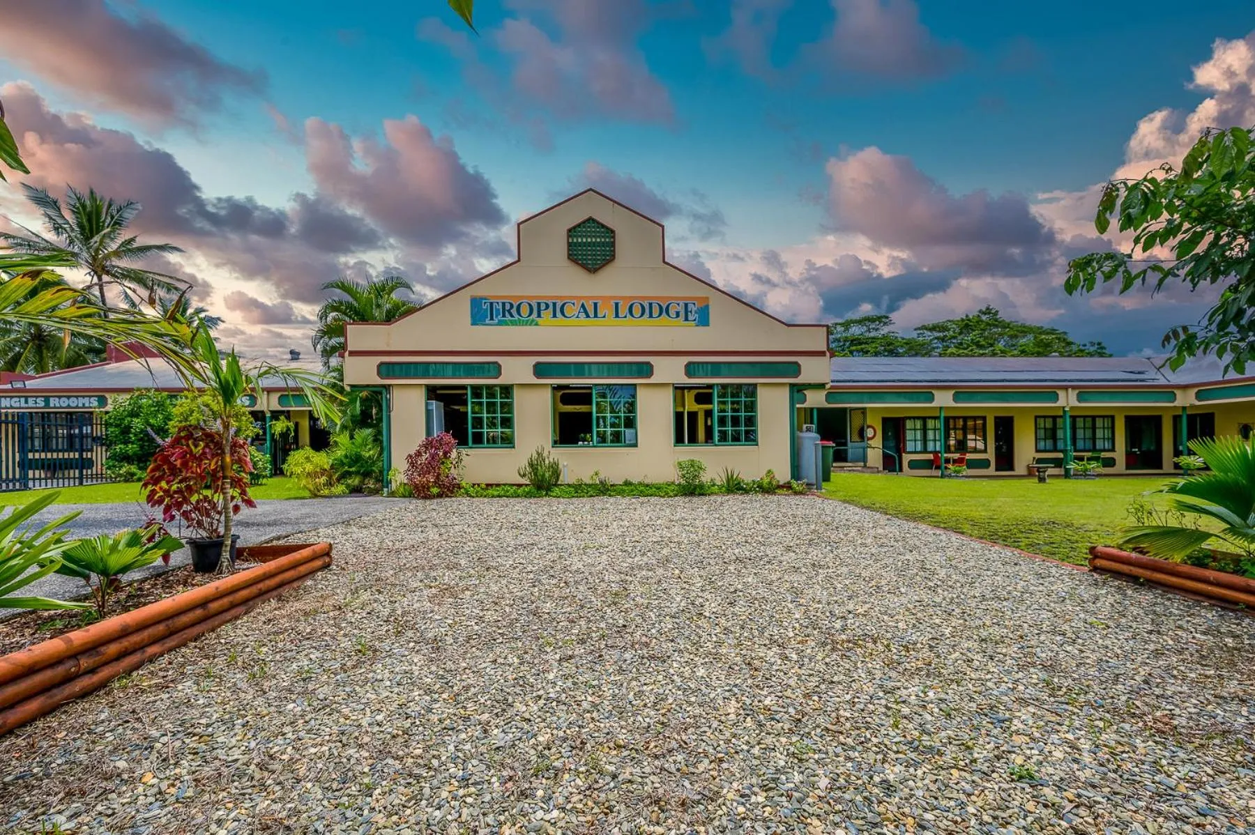 Property building in Tropical Lodge