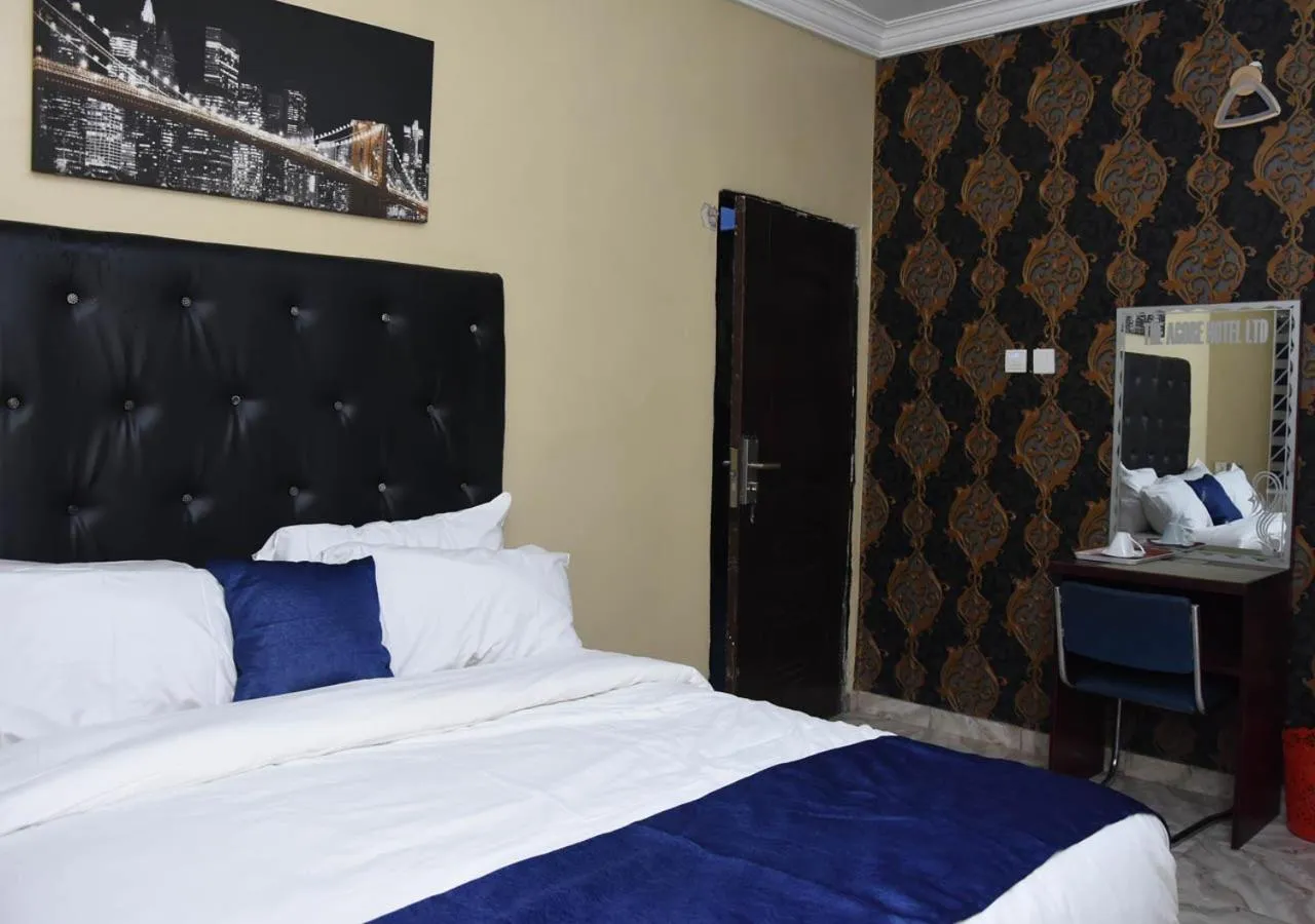 Bedroom, Bed in 24-7 Electricity Agore Hotels and Suites Ltd