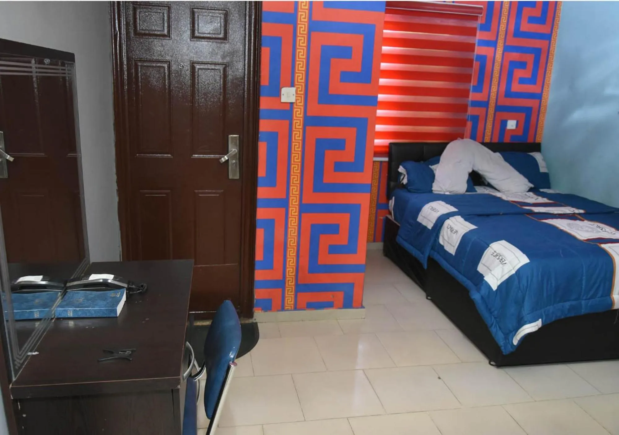 Photo of the whole room, Bed in 24-7 Electricity Agore Hotels and Suites Ltd