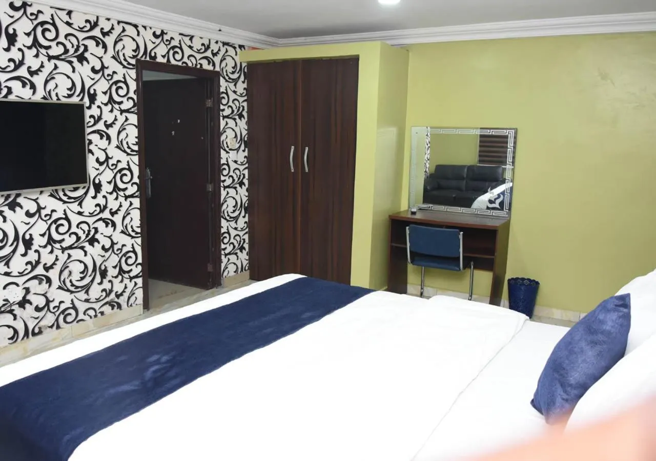 Bedroom, Bed in 24-7 Electricity Agore Hotels and Suites Ltd