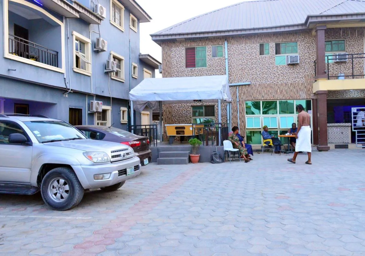 Property building in 24-7 Electricity Agore Hotels and Suites Ltd