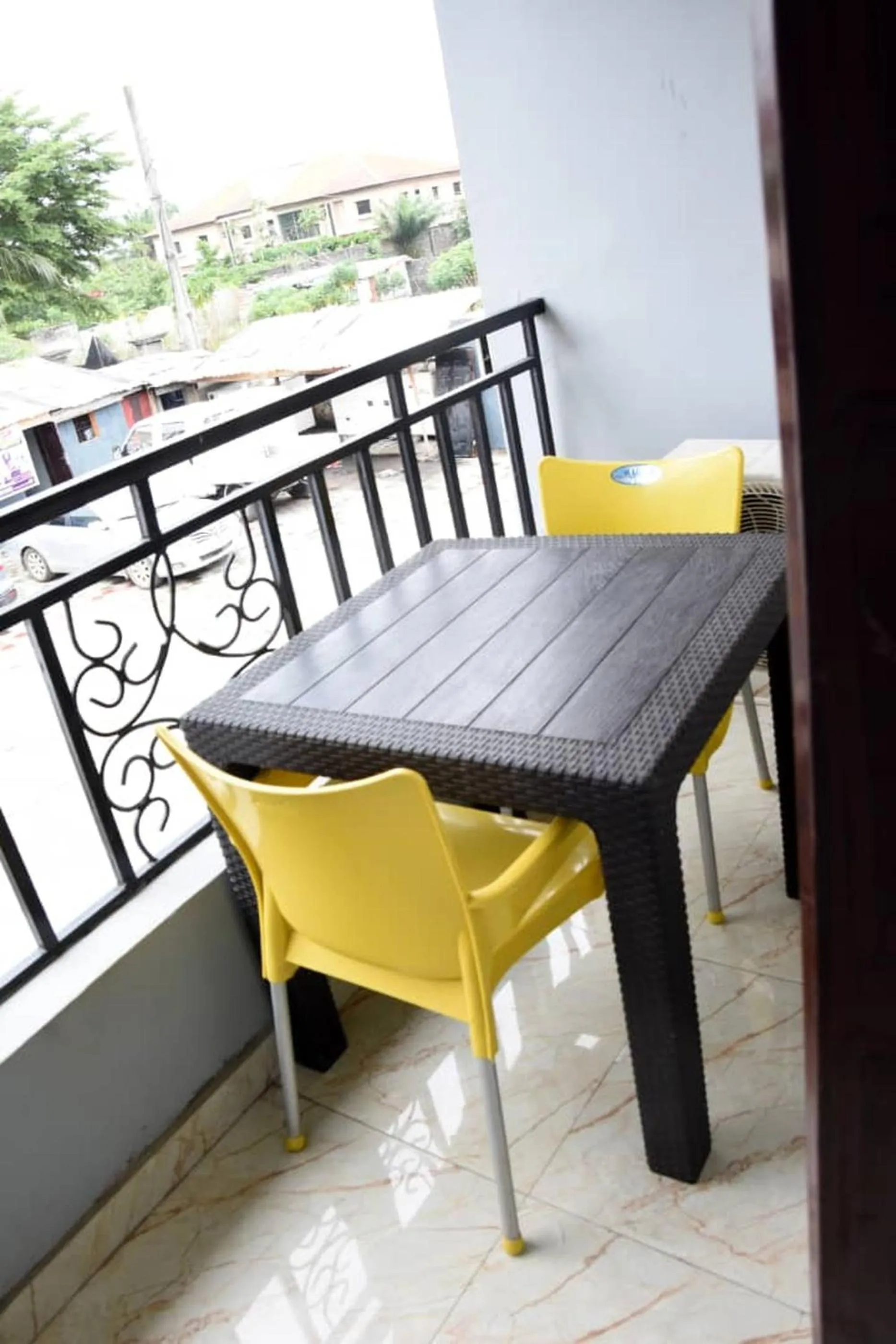 Patio in 24-7 Electricity Agore Hotels and Suites Ltd