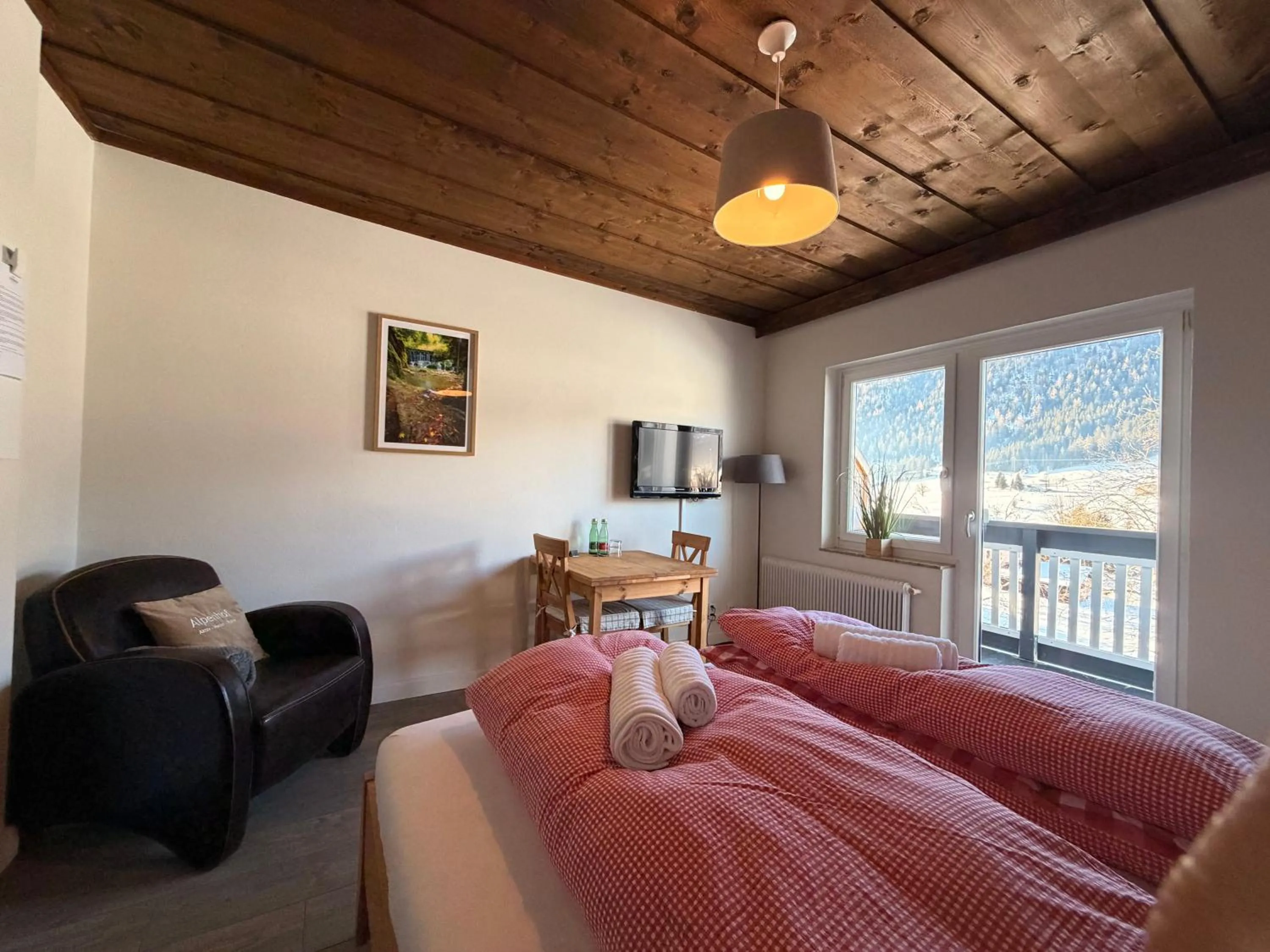 Bed in Boutique Hotel Alpenhof