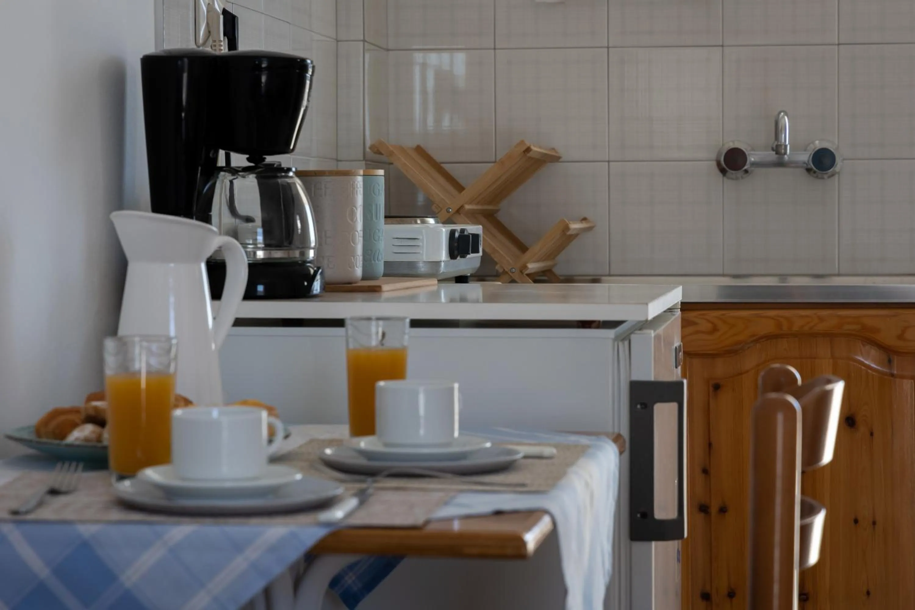 Kitchen or kitchenette in Seample studios