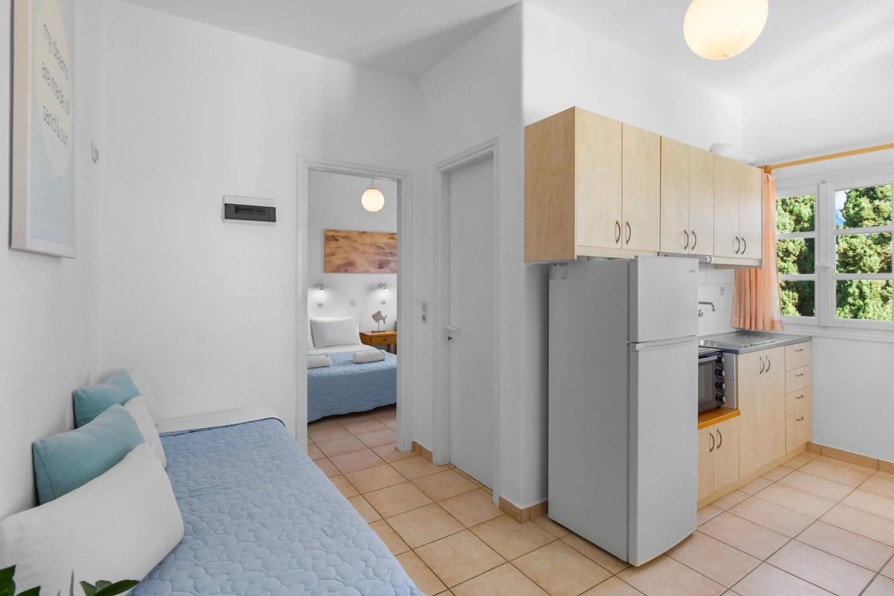 Bed in Seample studios