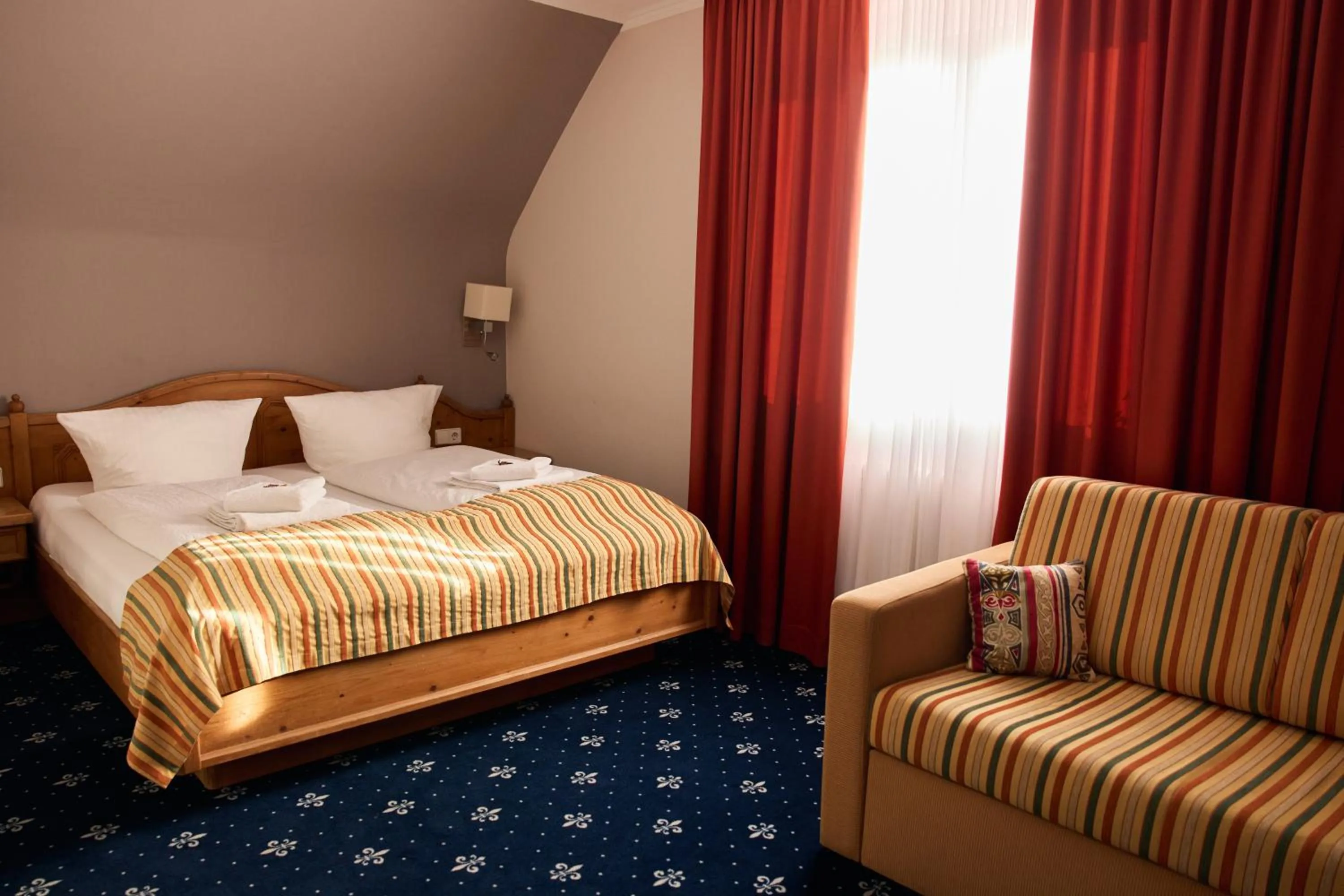 Bed in Landhotel Traube