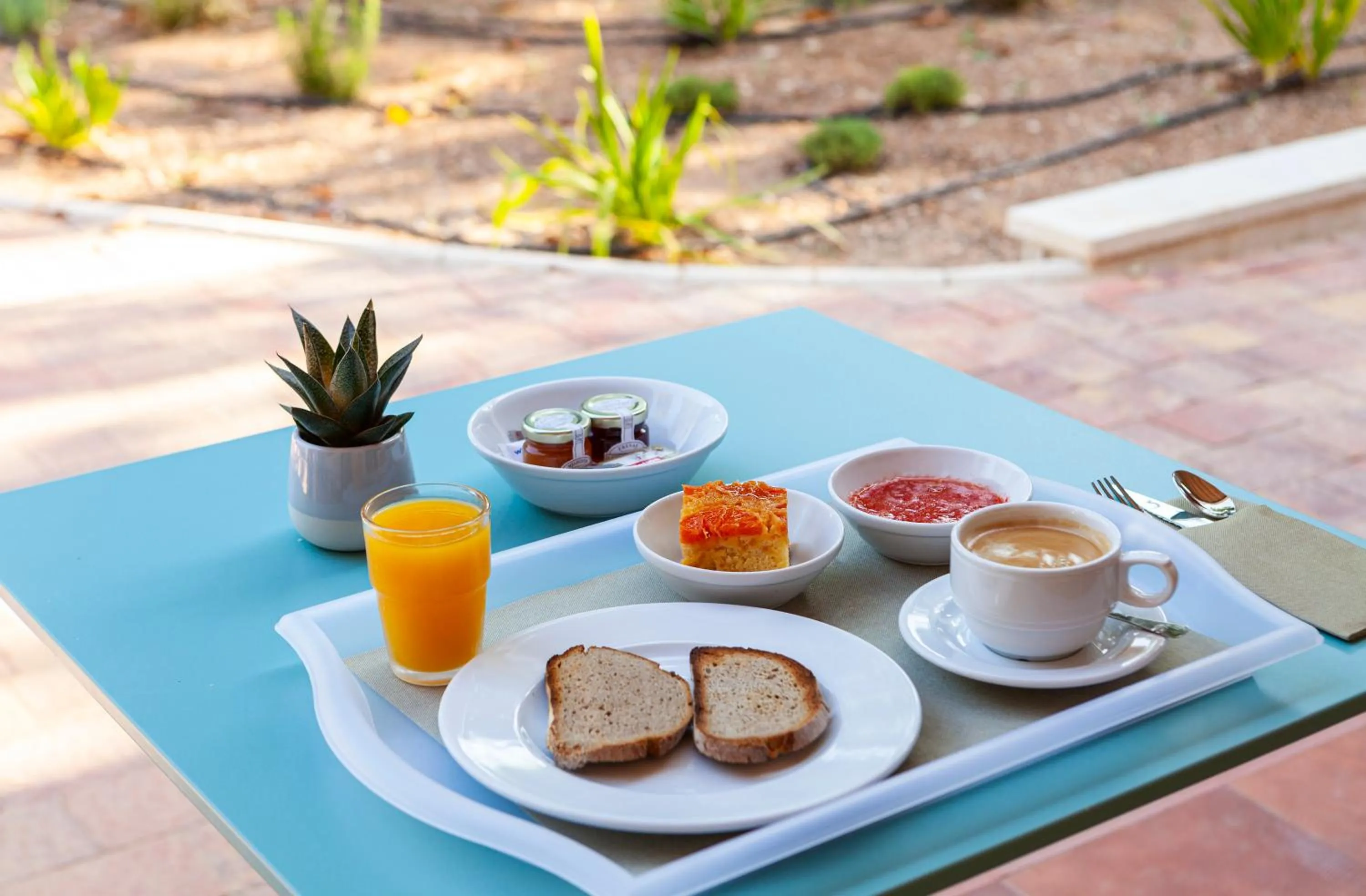 Continental breakfast in Ad Hoc Vitae Retreats & Health Only Adults