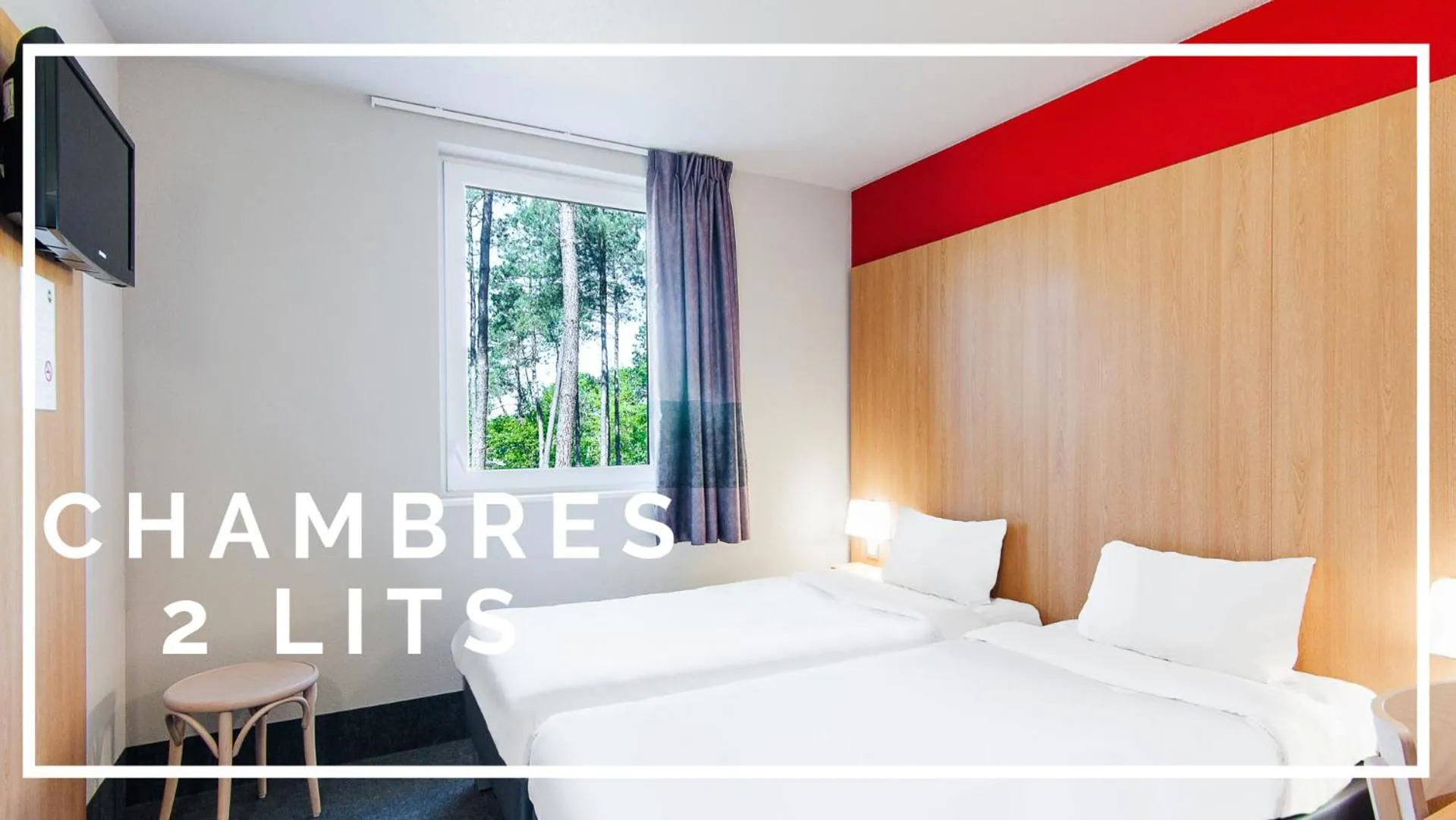 Photo of the whole room, Bed in B&B HOTEL Mont-de-Marsan