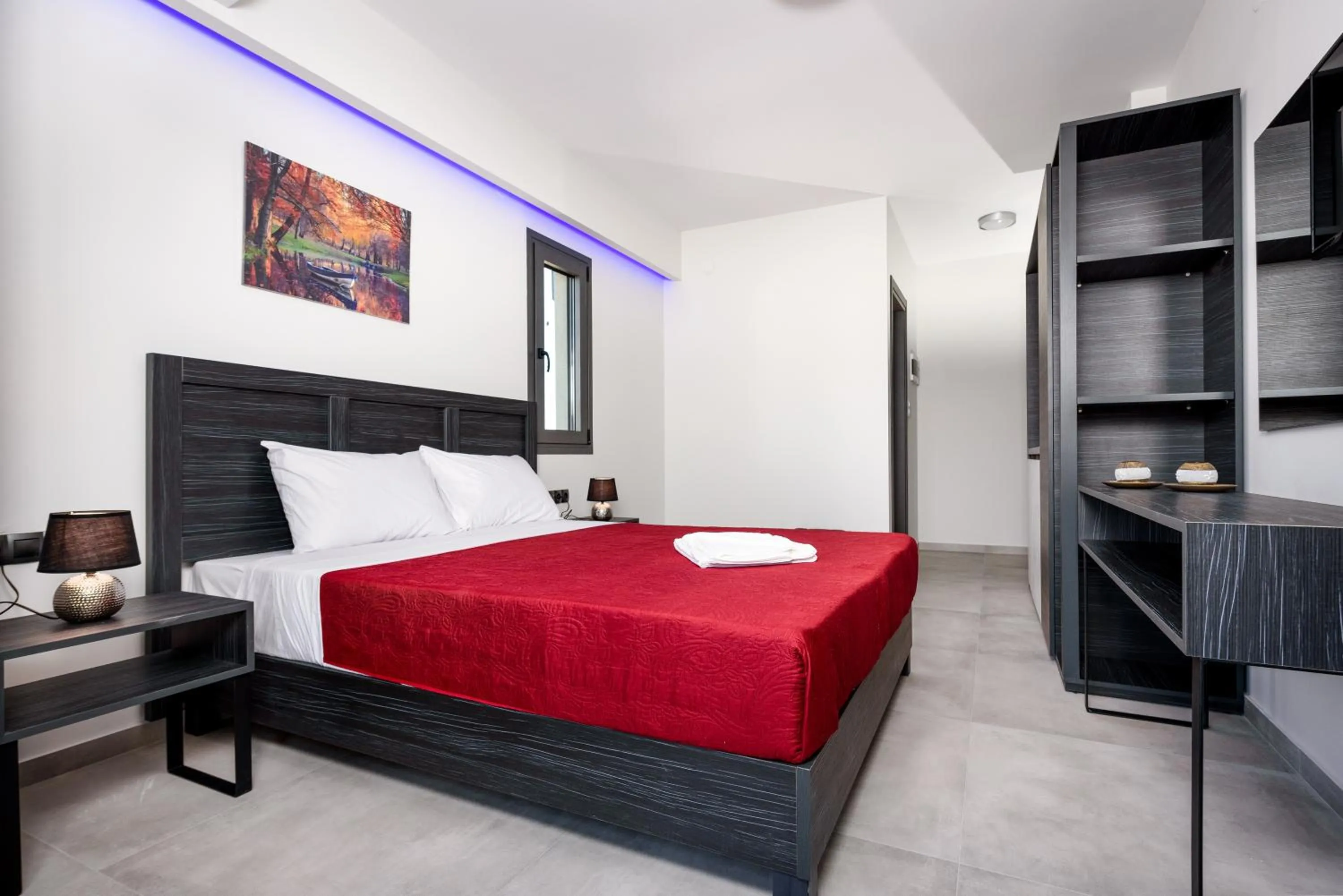 Photo of the whole room, Bed in ASTERAS STUDIOS