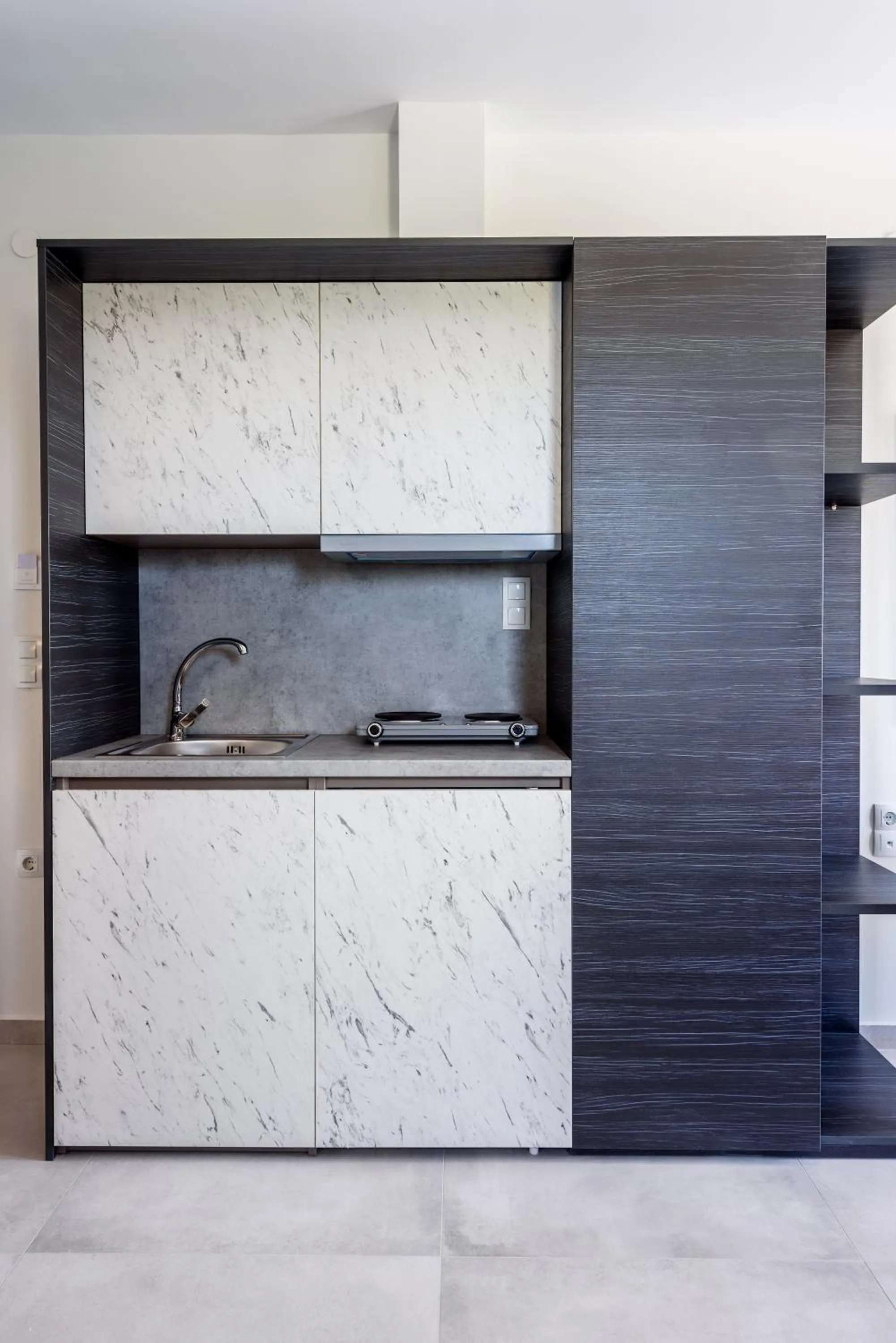 Kitchen or kitchenette in ASTERAS STUDIOS