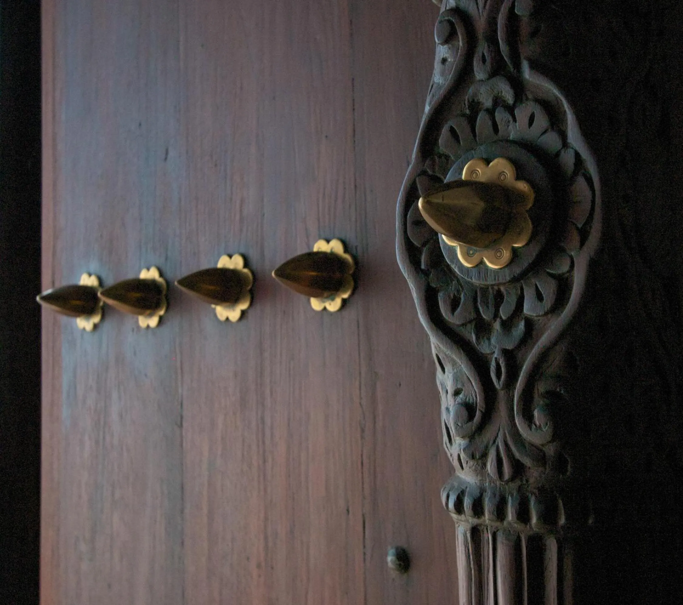 Decorative detail in Kisiwa House