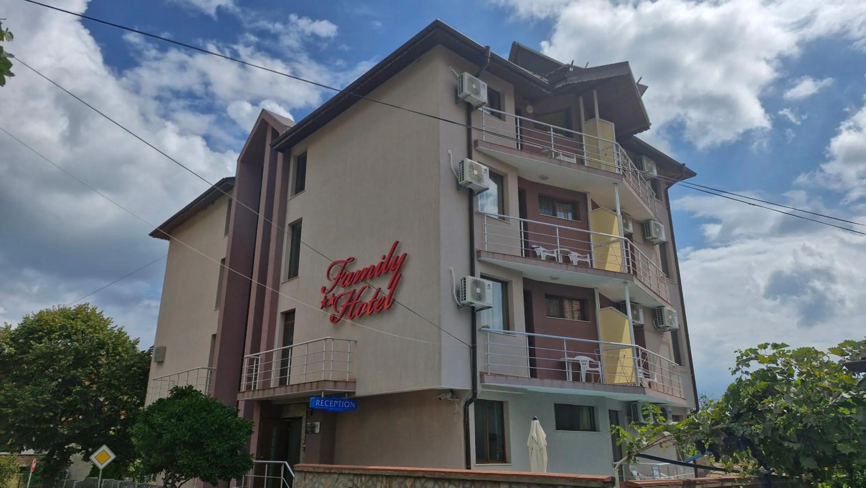 Property building in Family hotel Favourite
