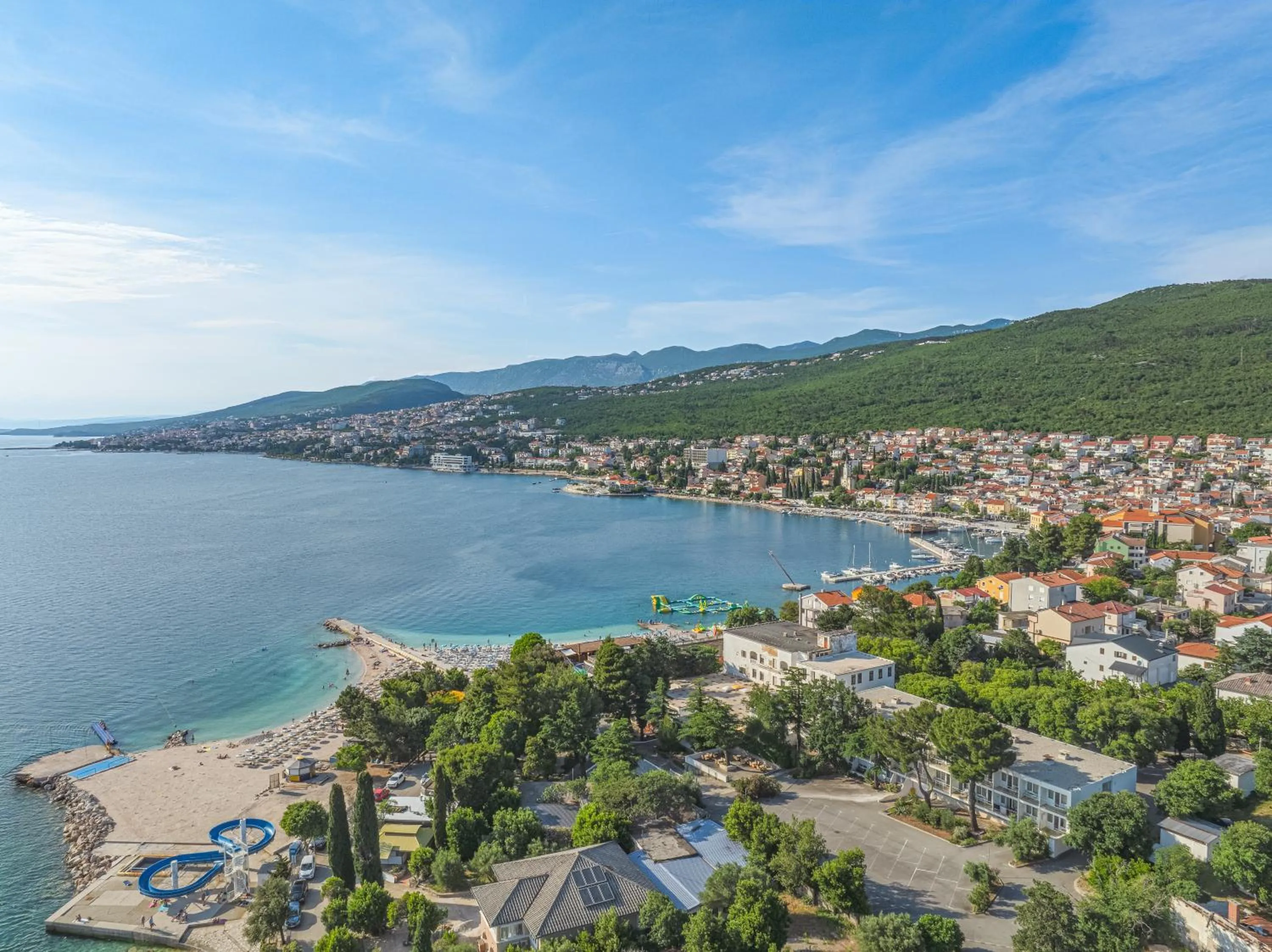 Bird's eye view in Hotel Slaven