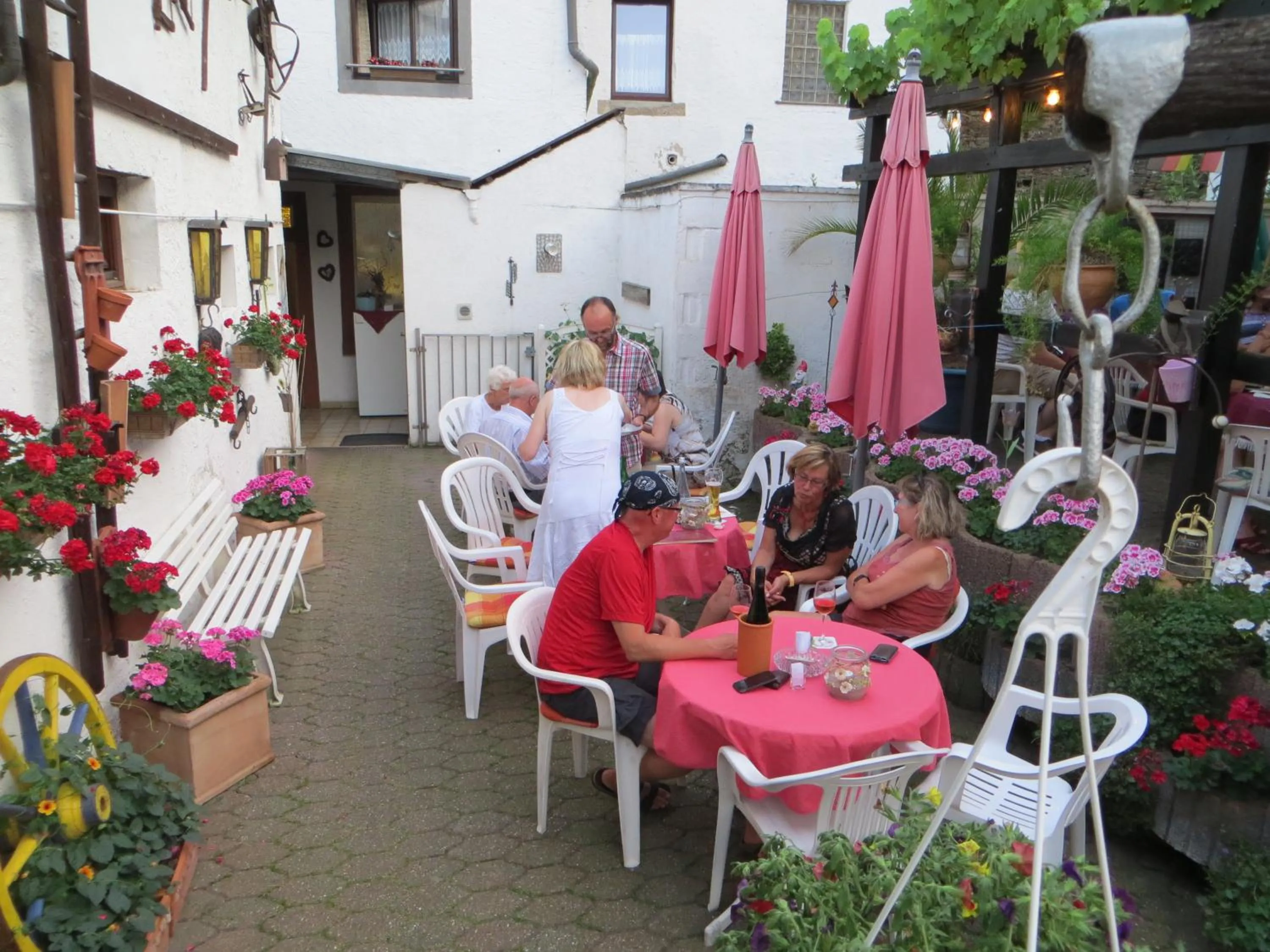 Patio in Landgasthaus Zur Kupferkanne