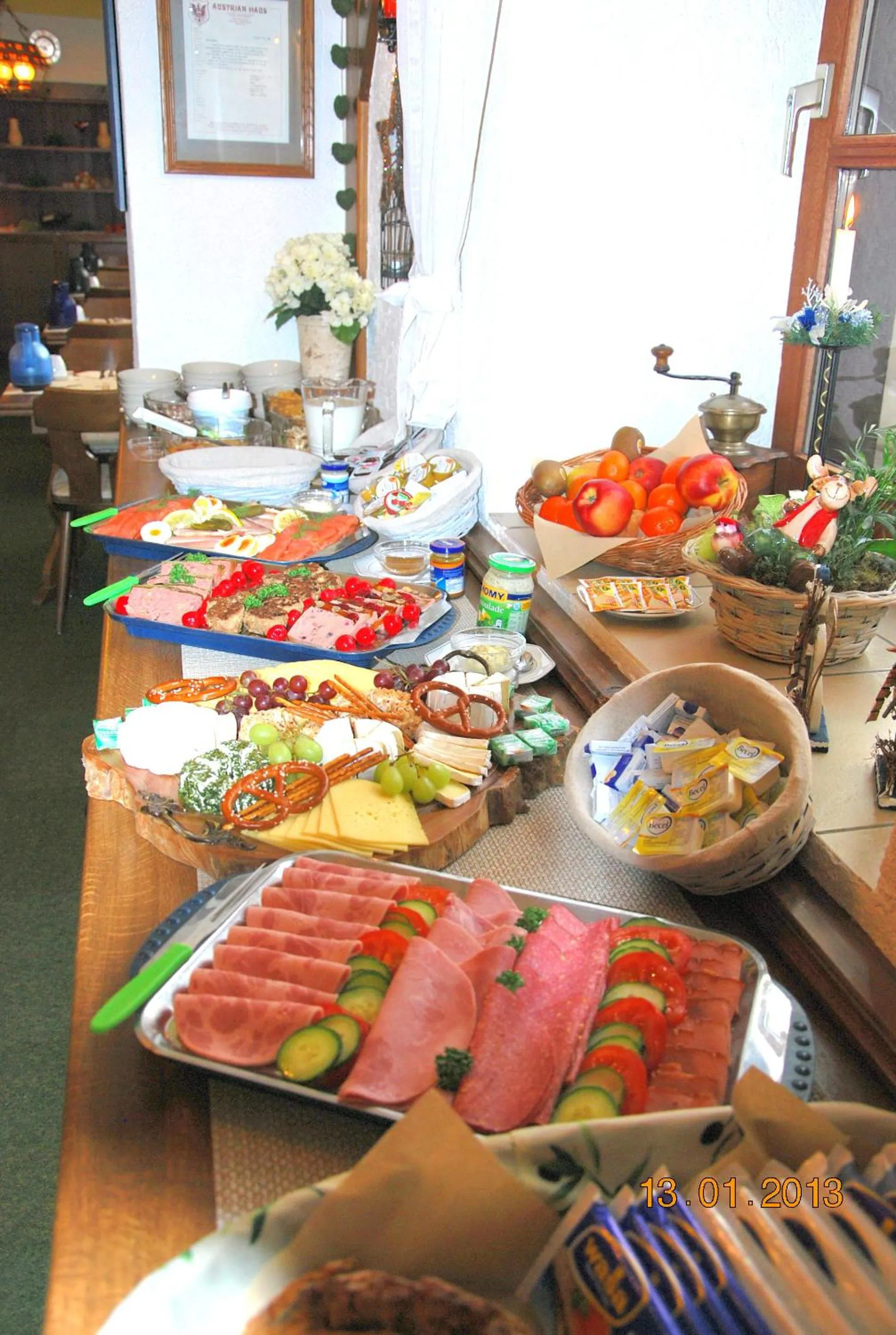Buffet breakfast in Landgasthaus Zur Kupferkanne
