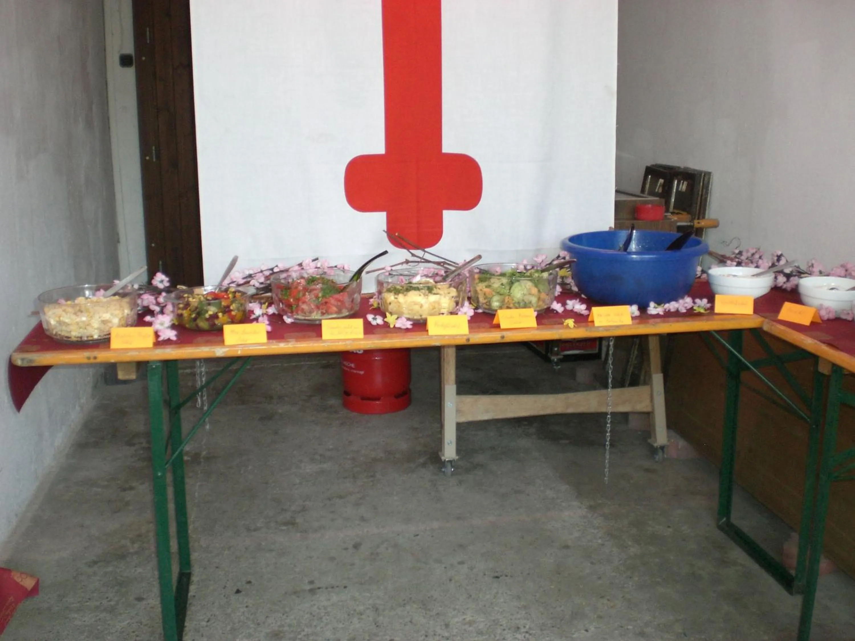 BBQ facilities in Landgasthaus Zur Kupferkanne