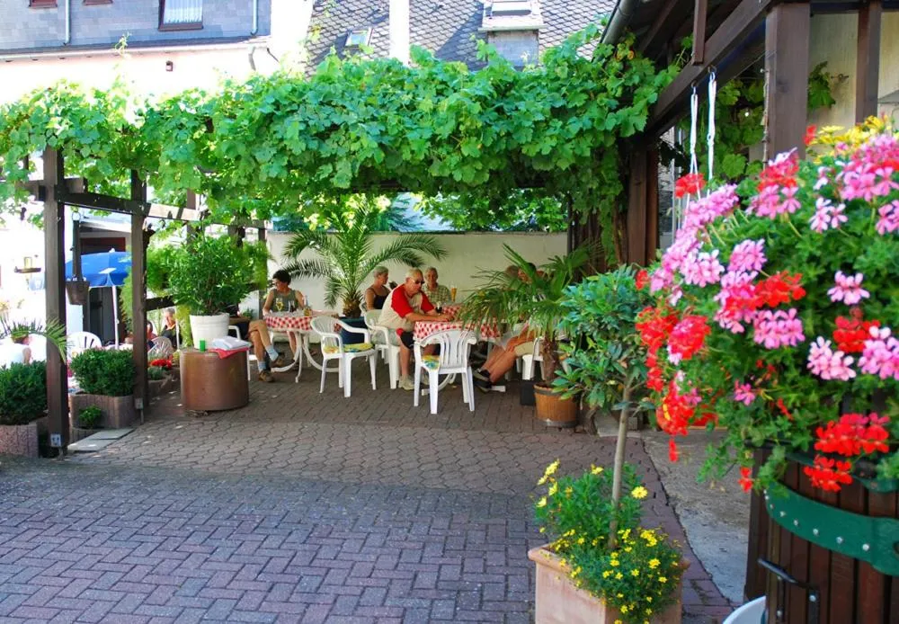 Patio in Landgasthaus Zur Kupferkanne