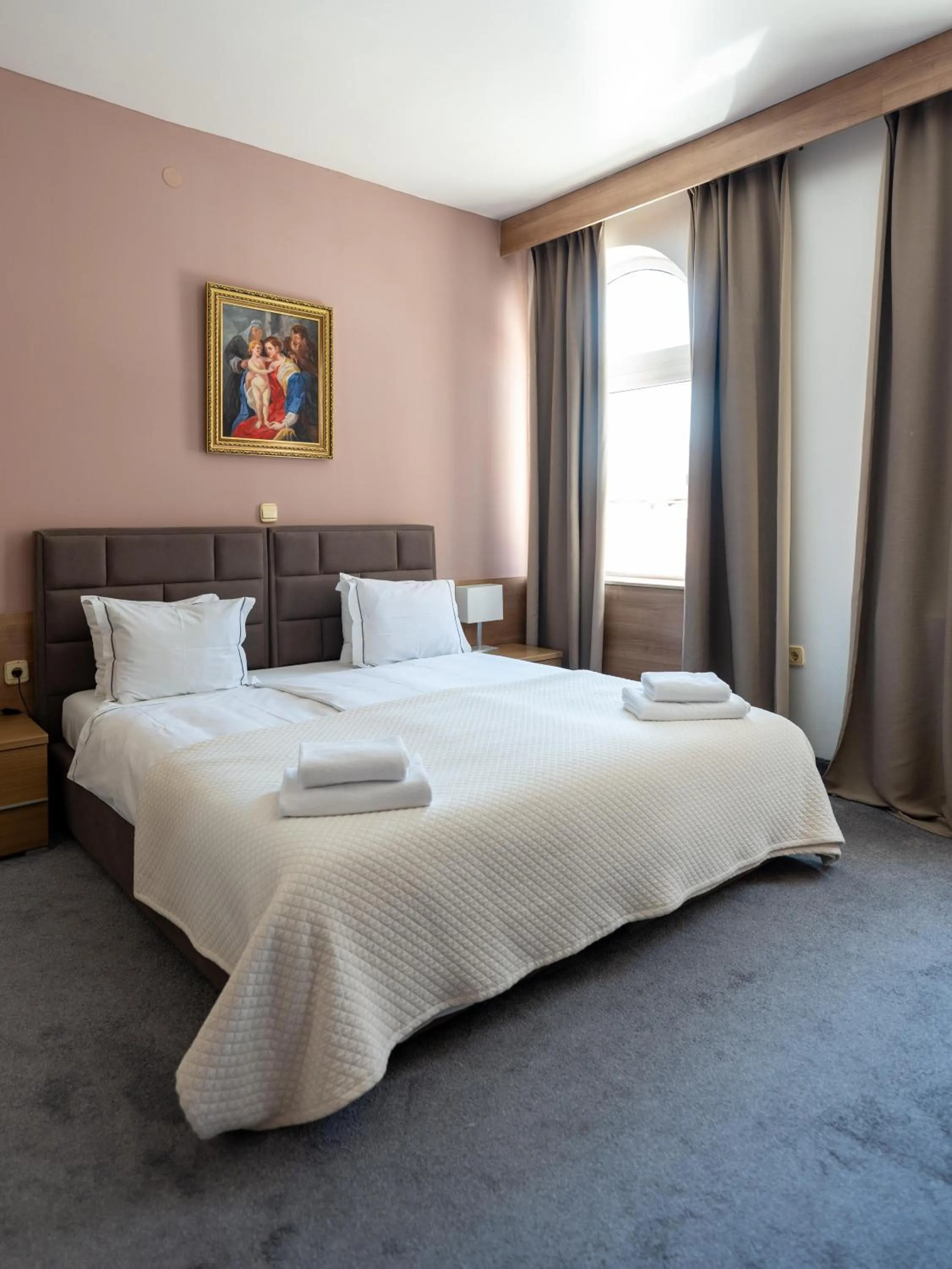 Bed in Hotel Admiral Vinkovci