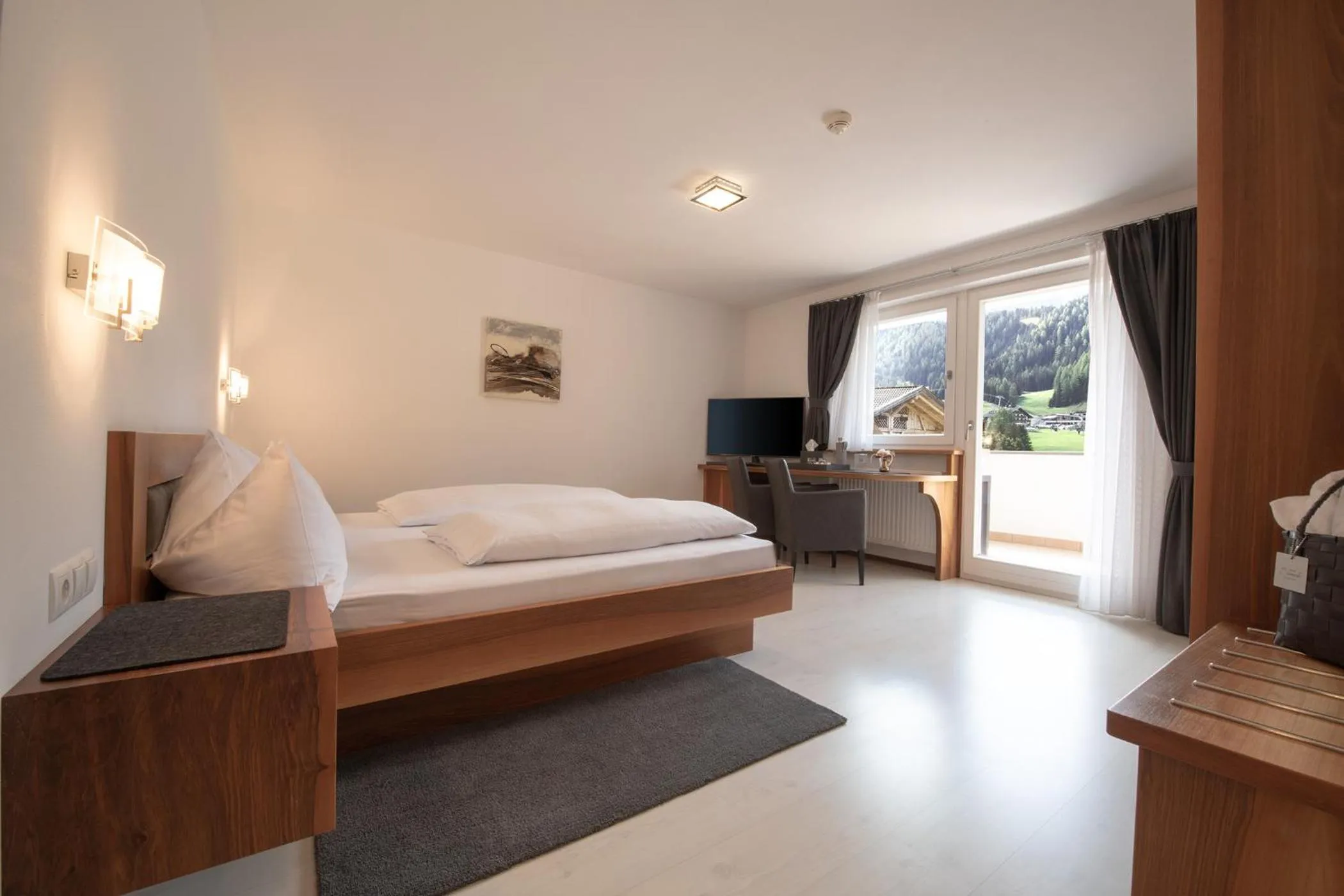 Bedroom, Bed in Apartments Sunela