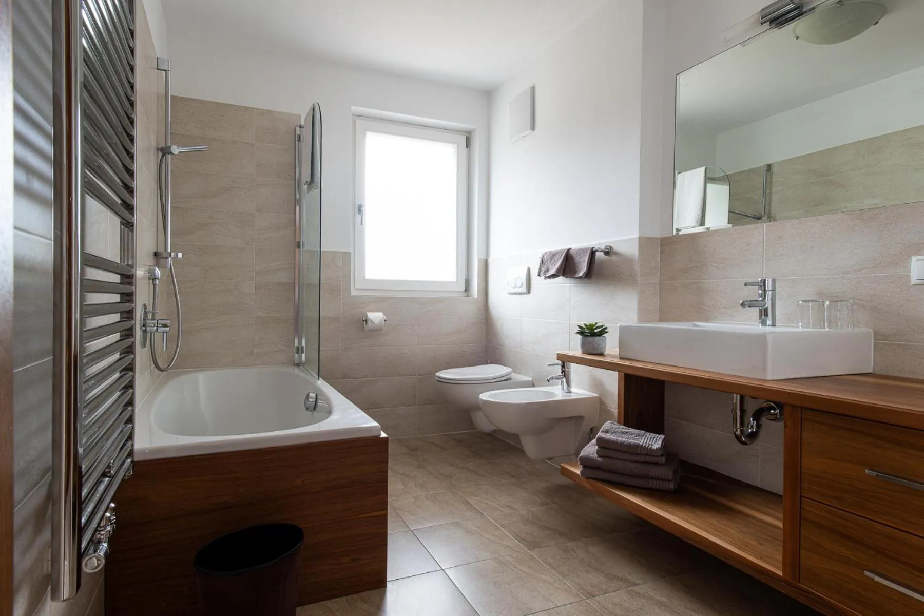 Bathroom in Apartments Sunela