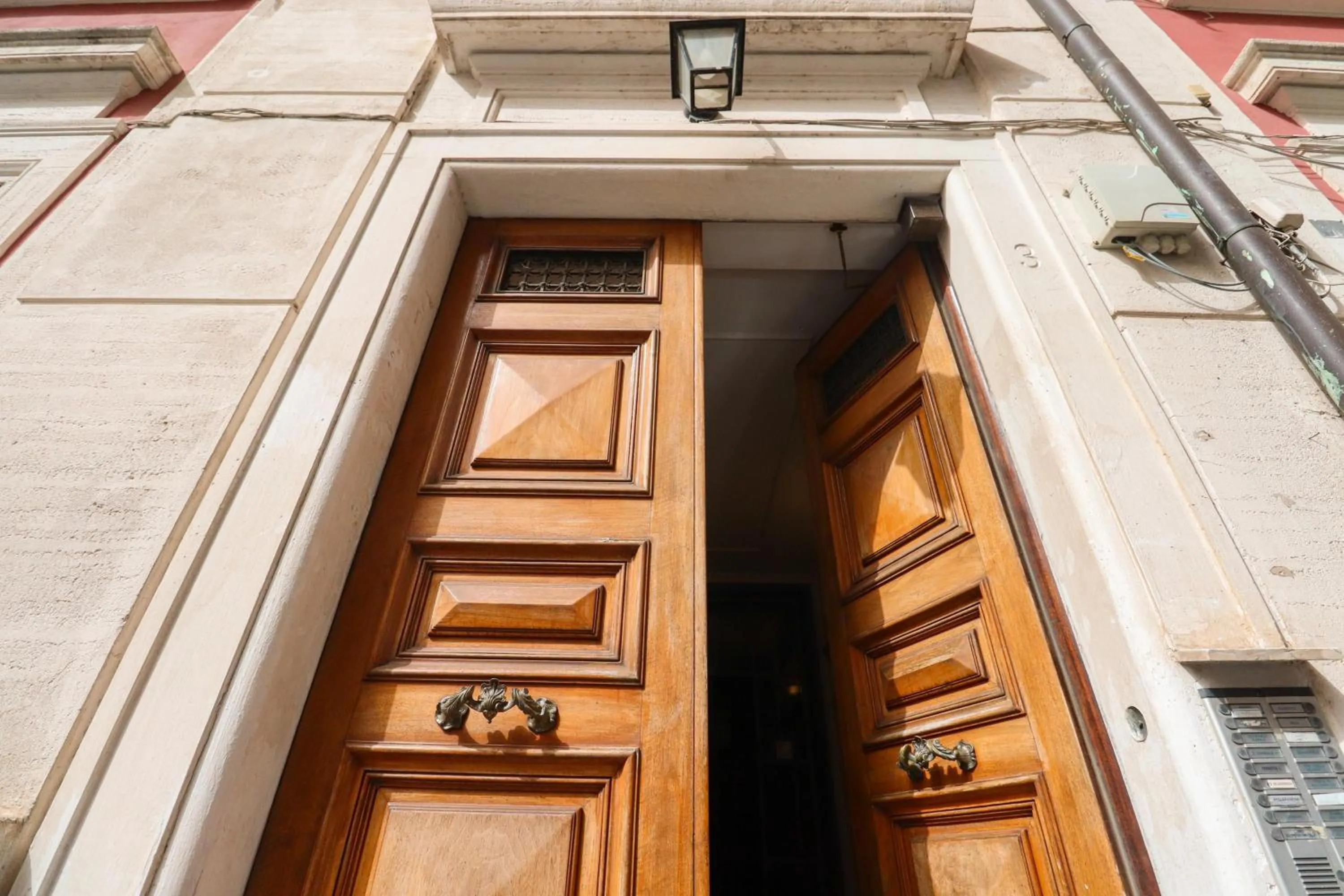 Facade/entrance in Locanderia Roma
