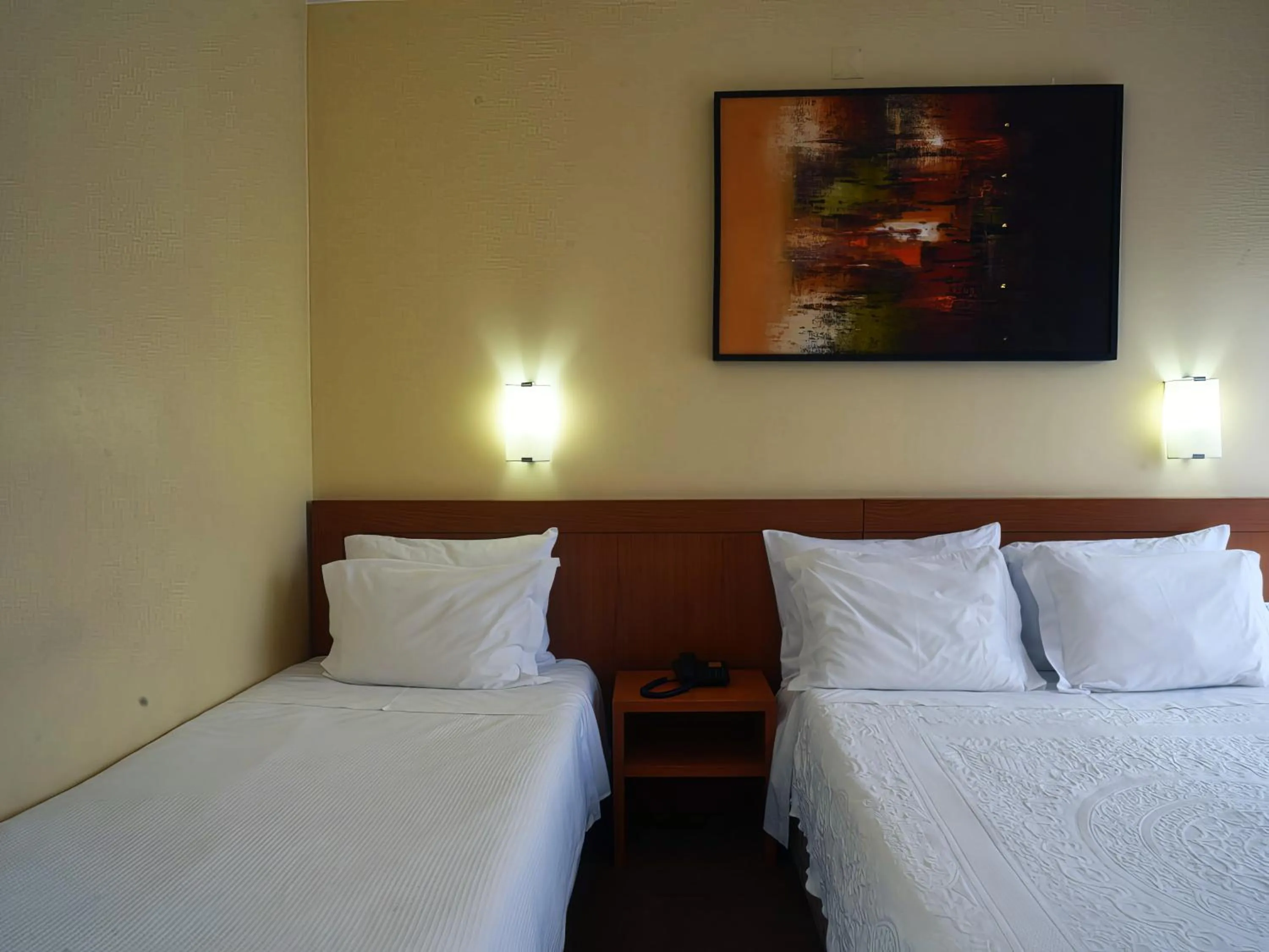 Bed in Hotel São Francisco