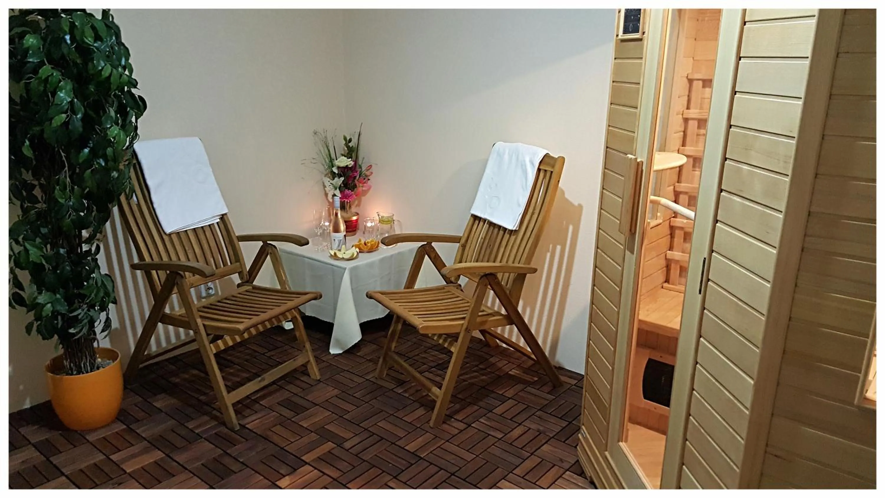 Sauna in ROMANTIK HOTEL ELEONORA