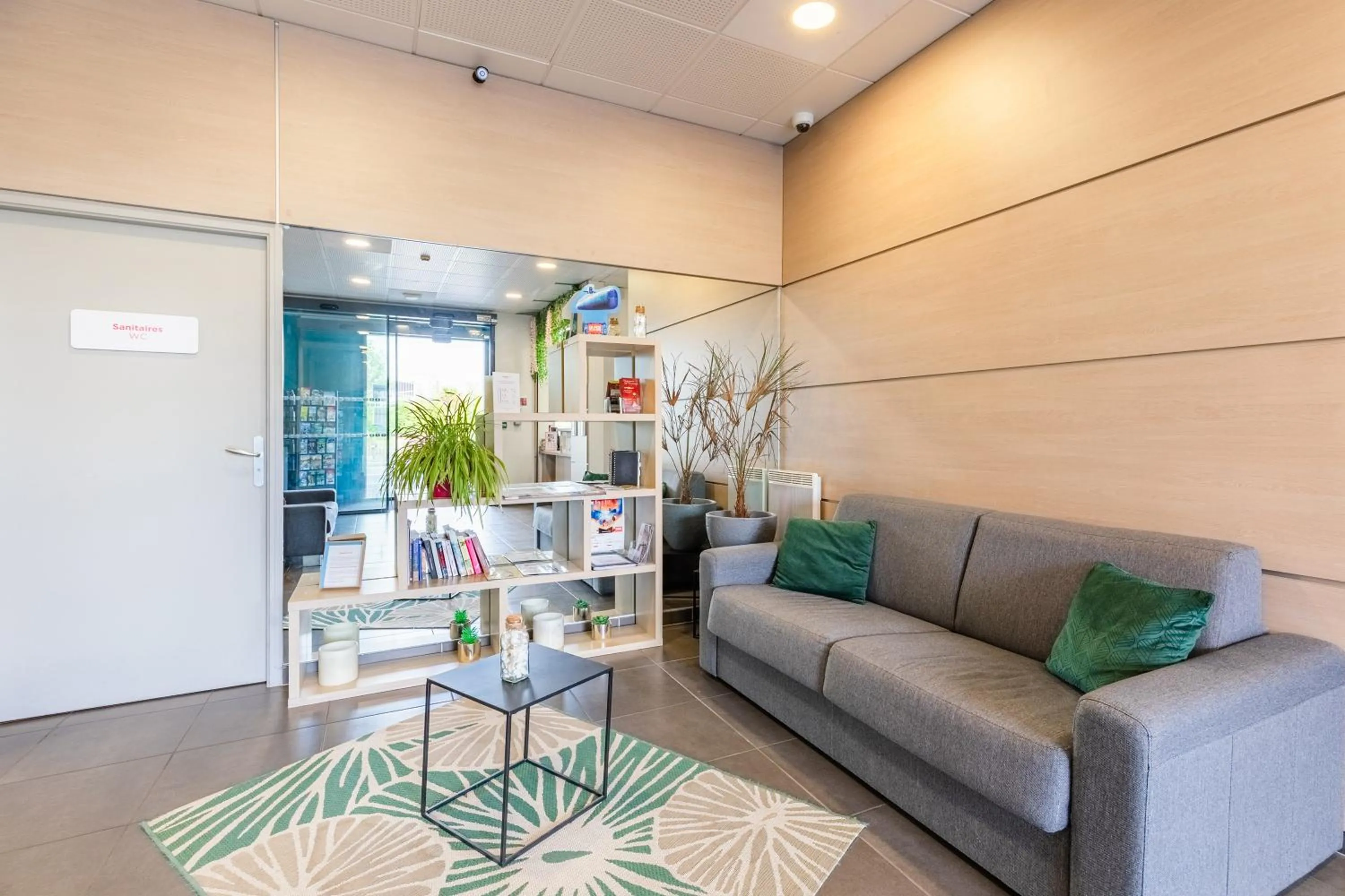 Living room in Appart'City Confort Cherbourg