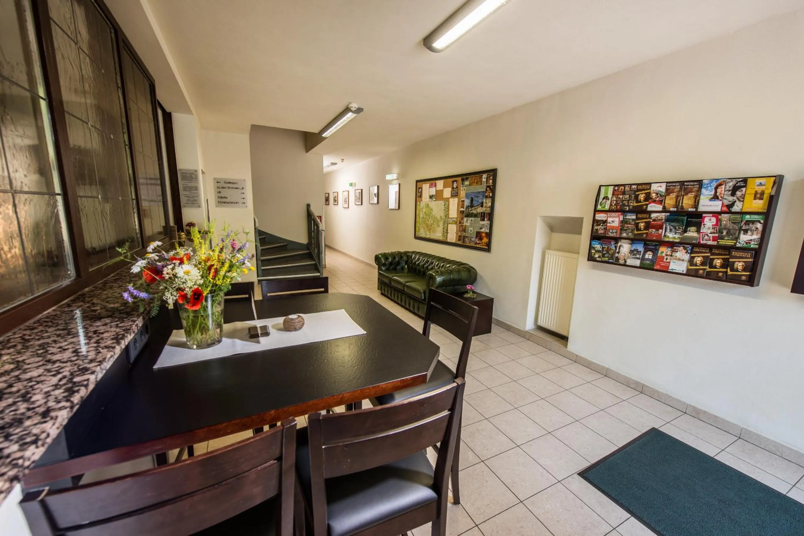 Lobby or reception in City Hotel