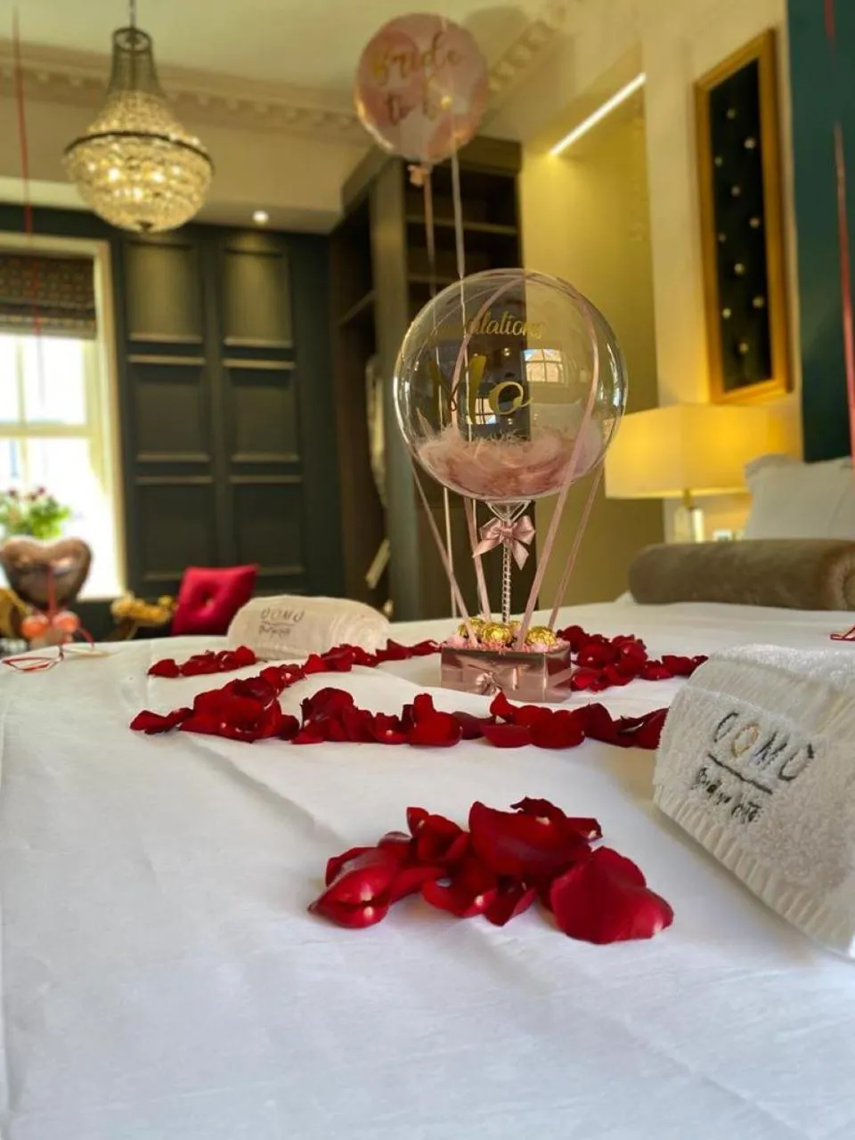 Decorative detail, Bed in Domo Boutique Hotel