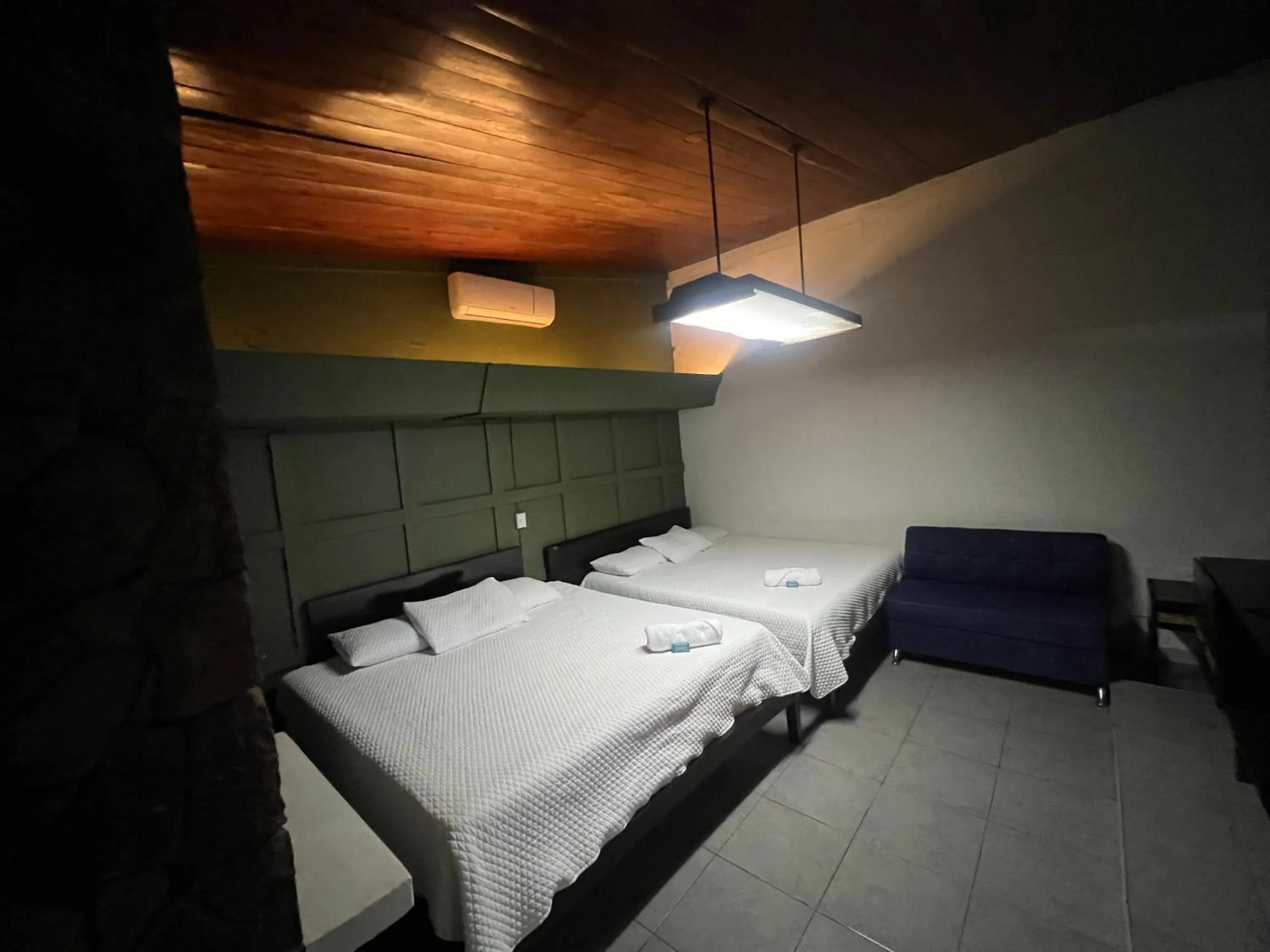 Bed in VILLA NAPOLI