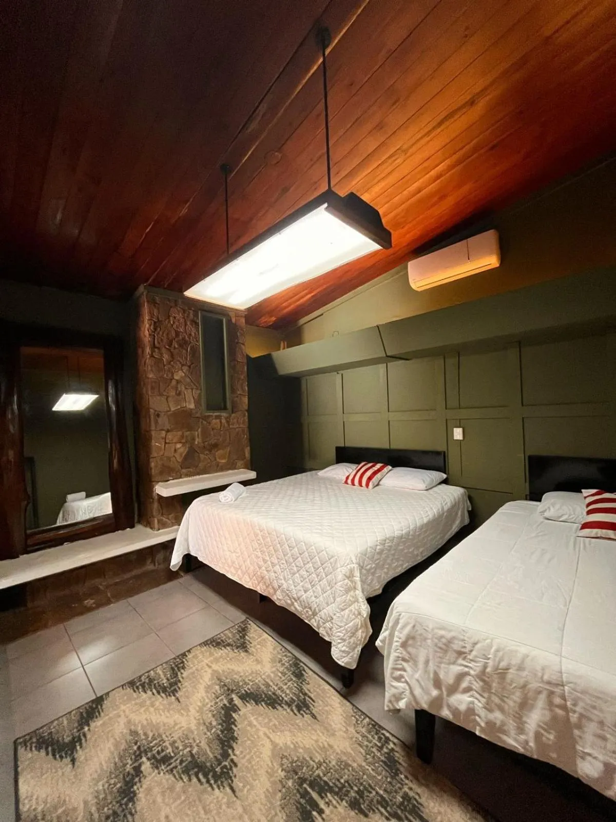 Bed in VILLA NAPOLI