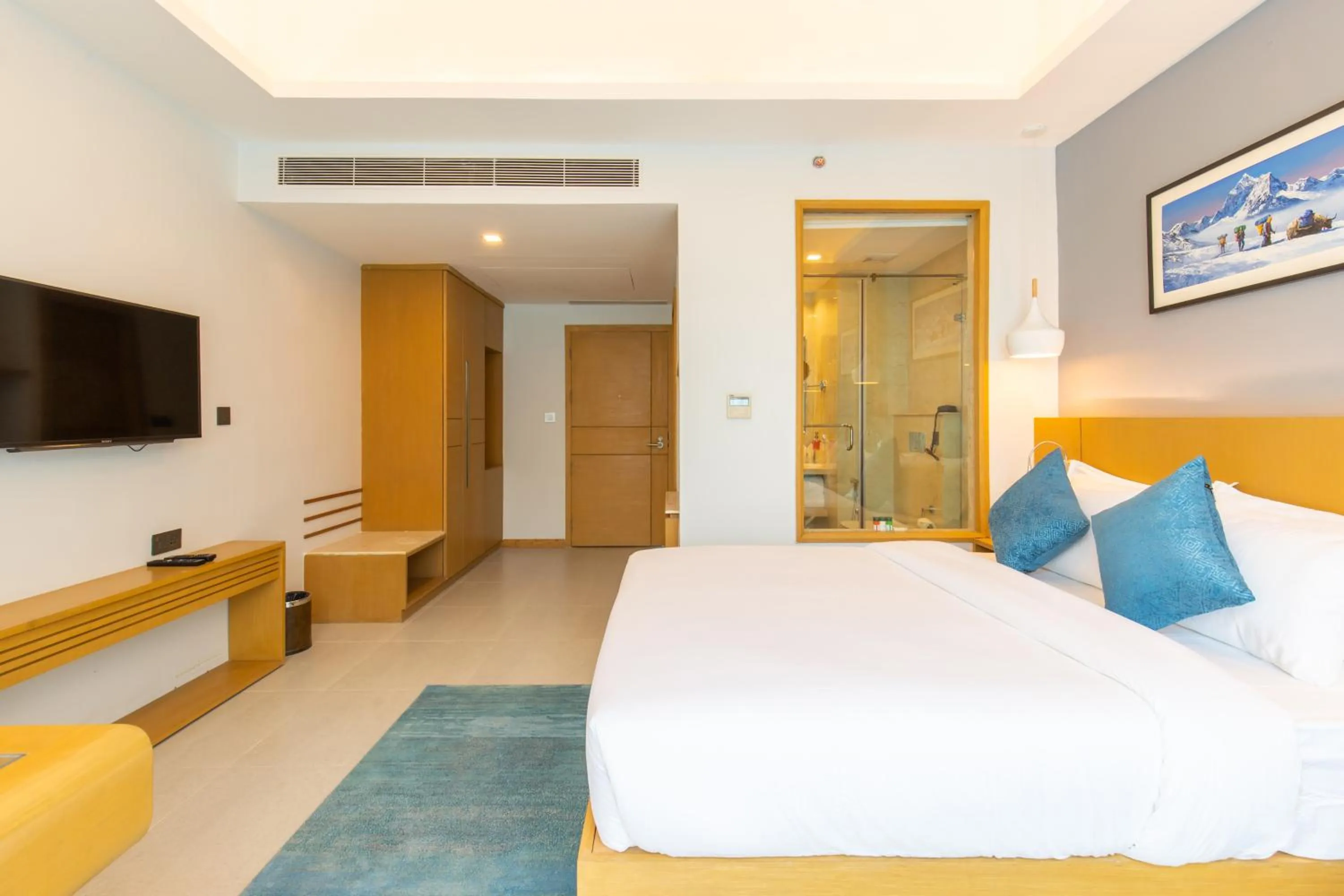 Photo of the whole room, Bed in Hotel Siraichuli