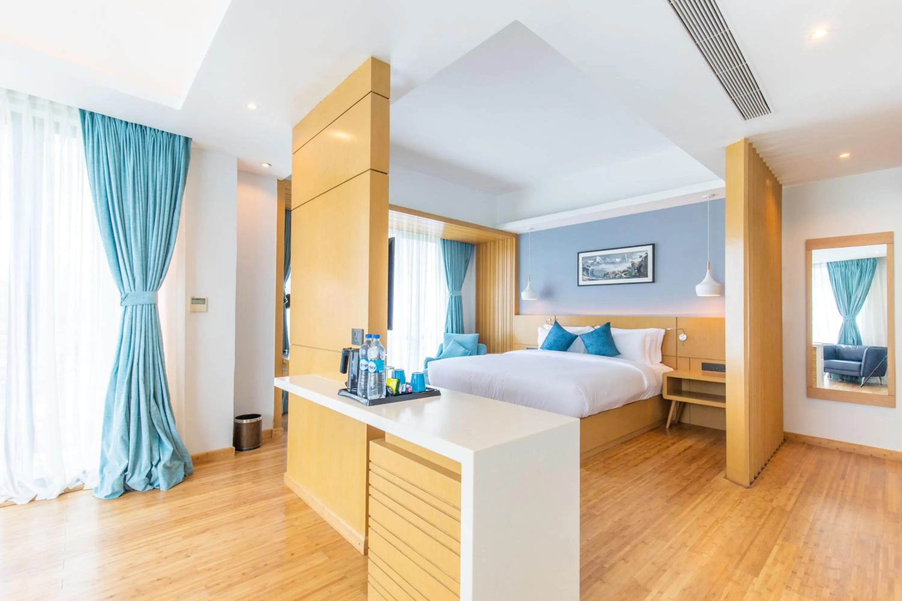 Bedroom, Bed in Hotel Siraichuli