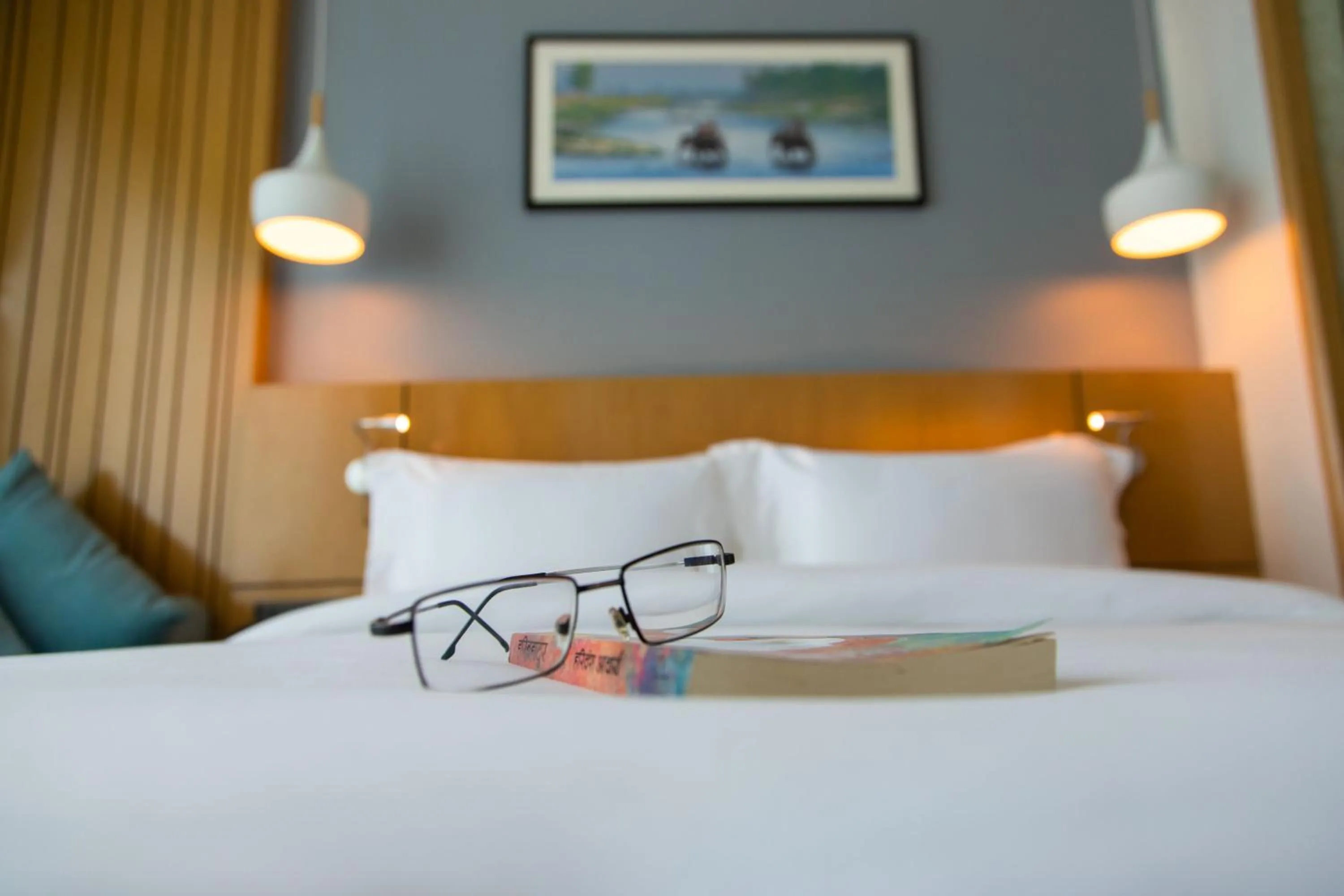 Bed in Hotel Siraichuli