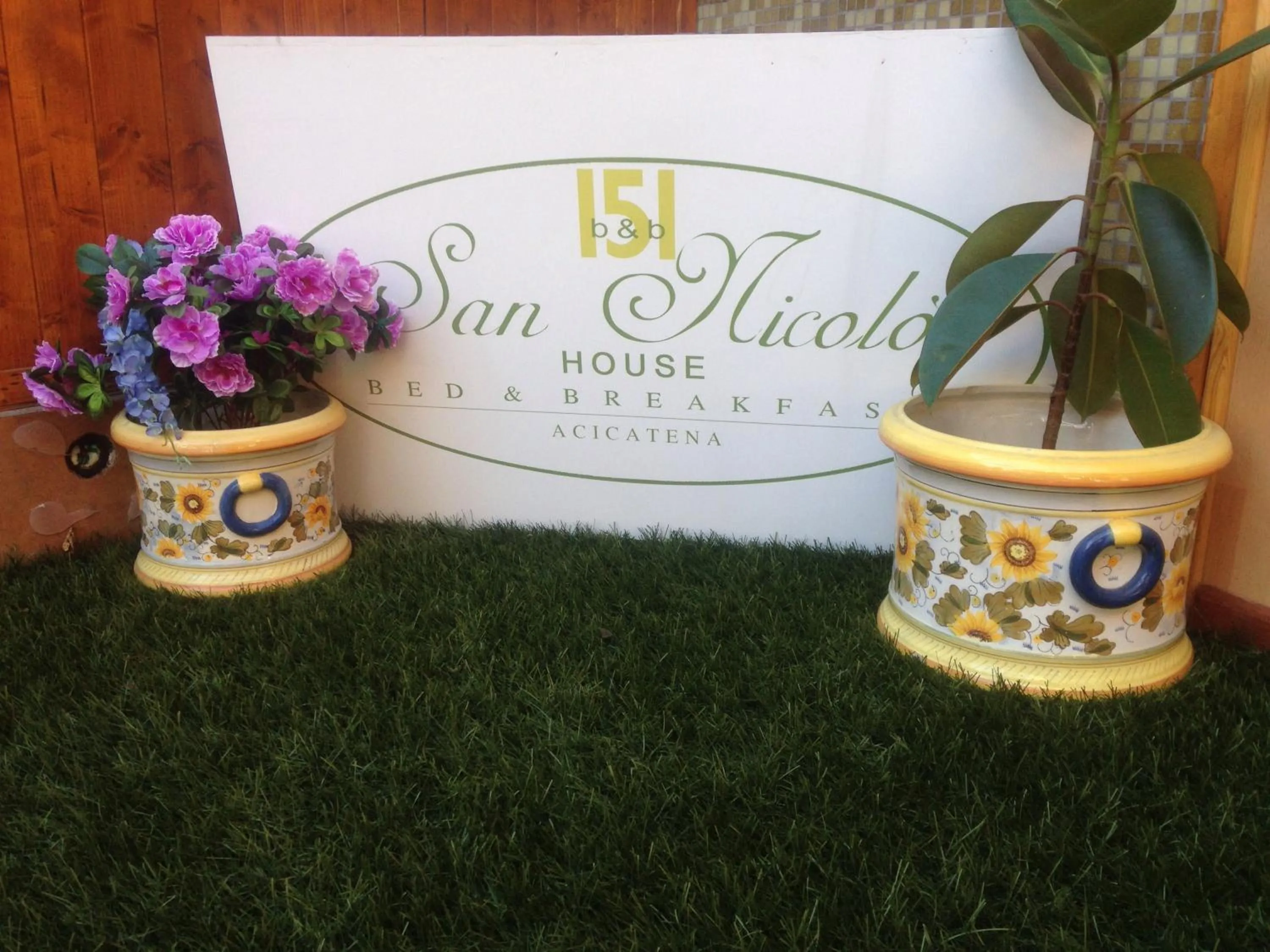 Garden in San Nicolò House