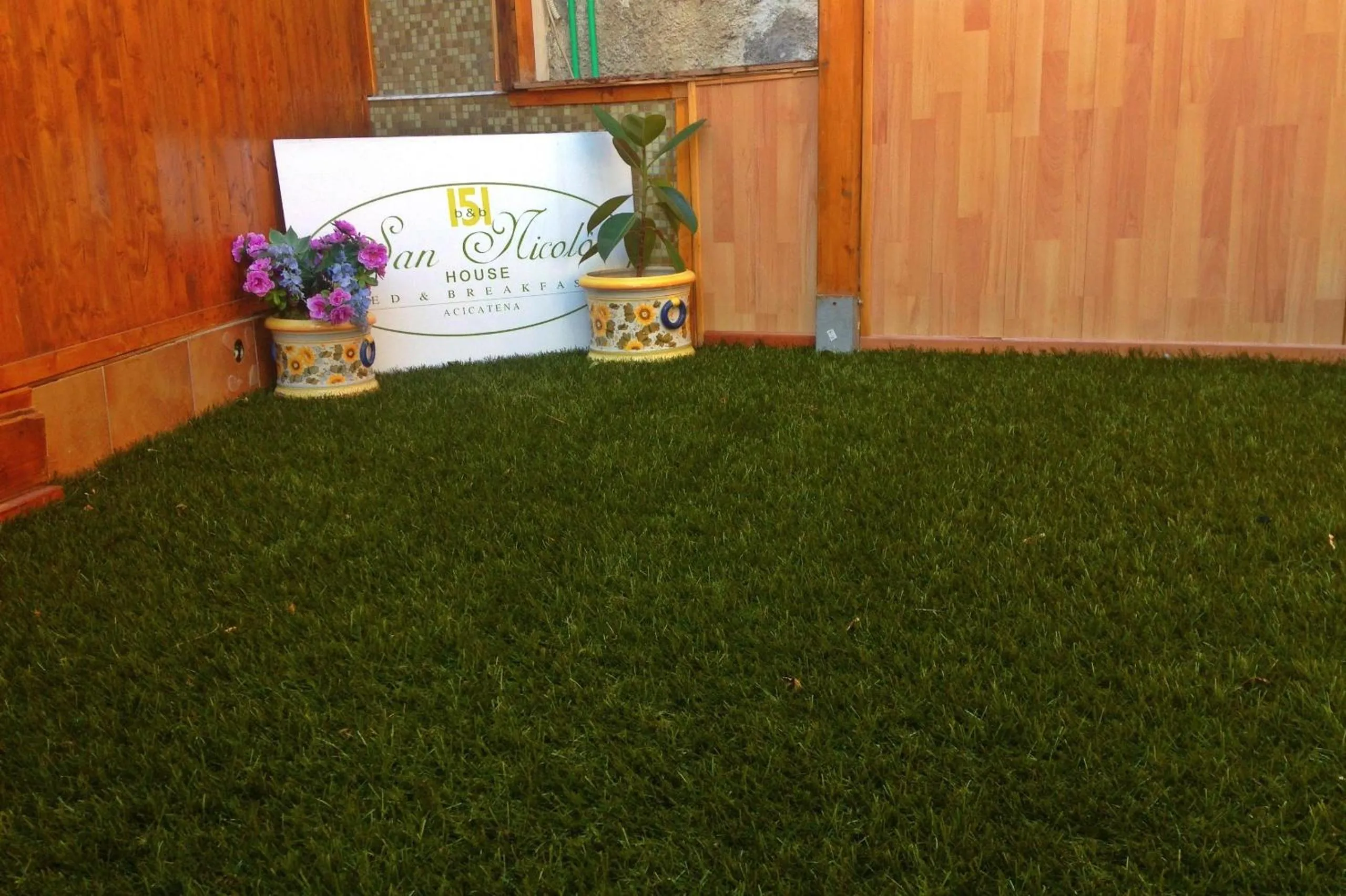 Garden in San Nicolò House