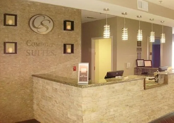 Lobby or reception in Comfort Suites near Tanger Outlet Mall