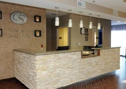 Lobby or reception in Comfort Suites near Tanger Outlet Mall