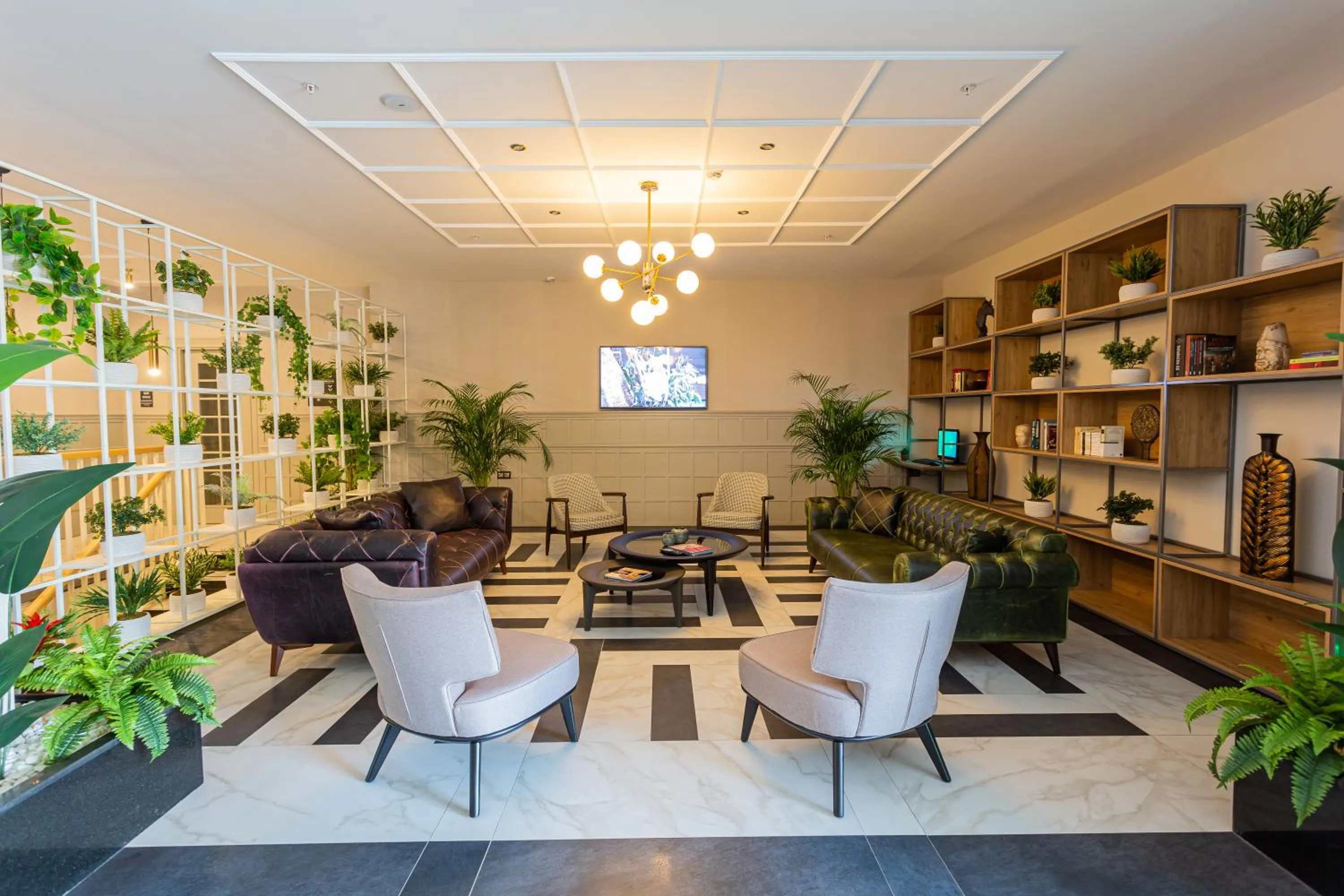 Lobby or reception in Levor Hotel