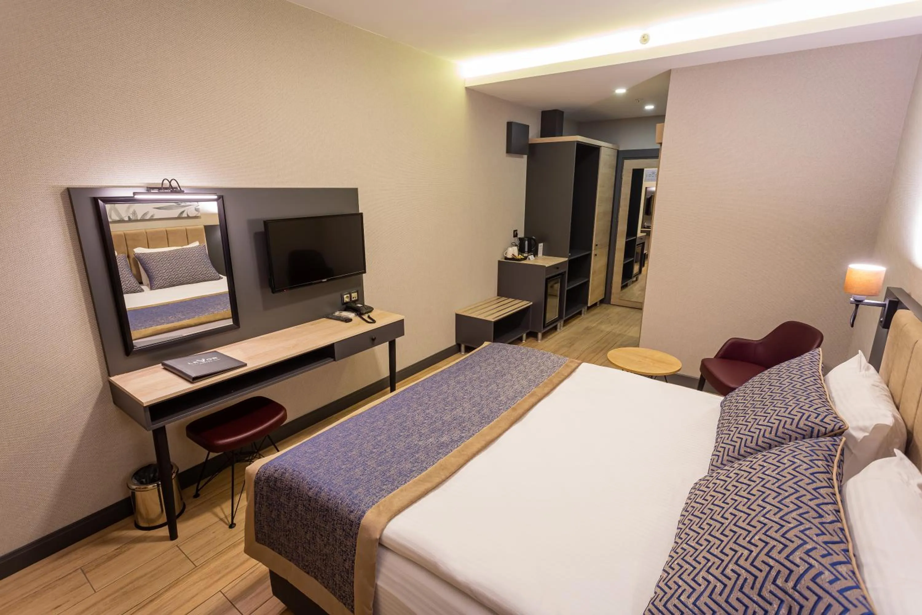 Photo of the whole room, Bed in Levor Hotel