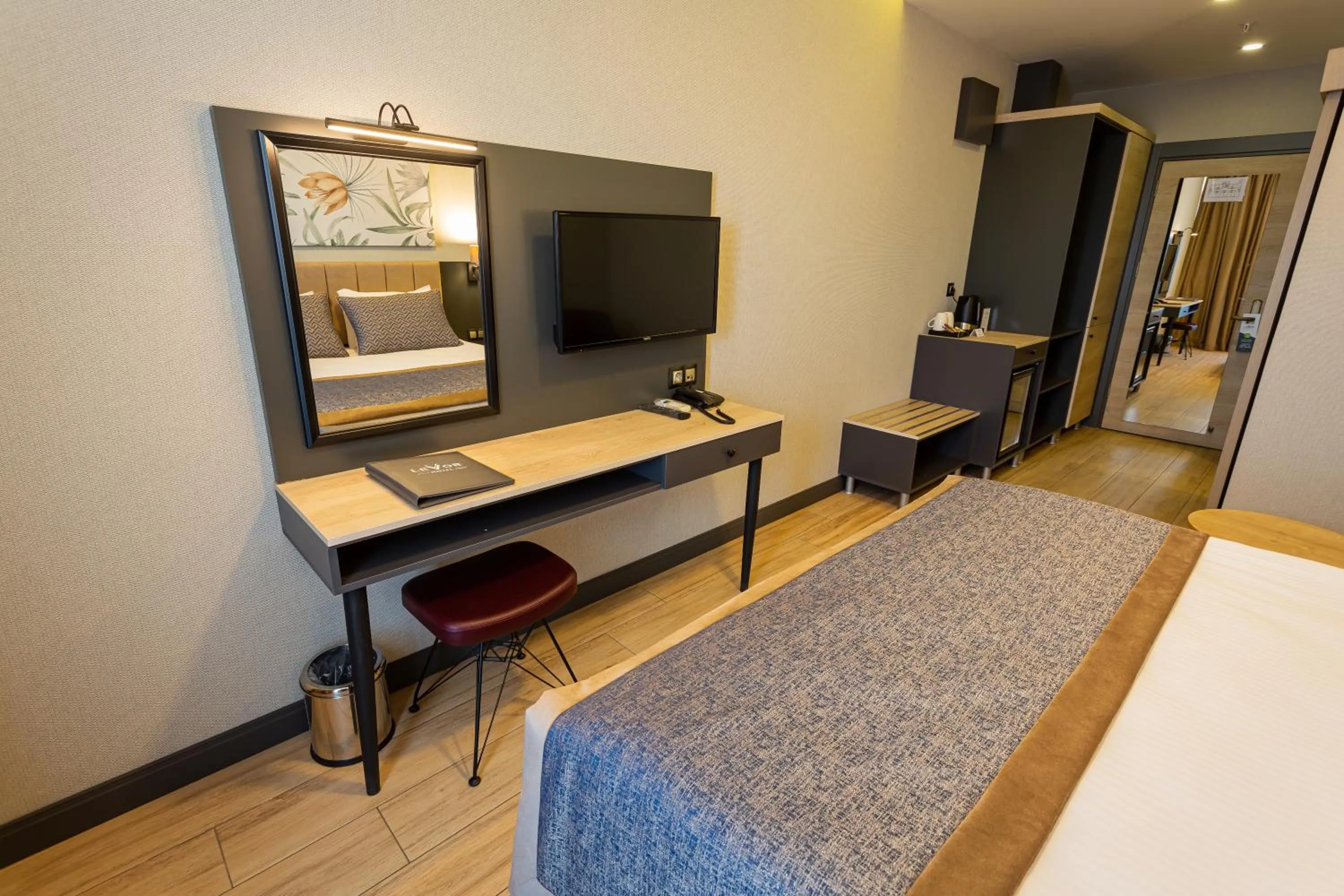 Photo of the whole room, Bed in Levor Hotel