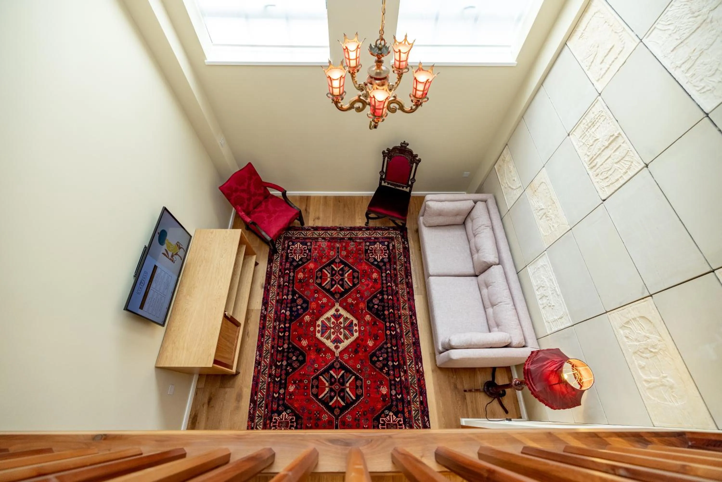 Bed in Limehouse Library Hotel