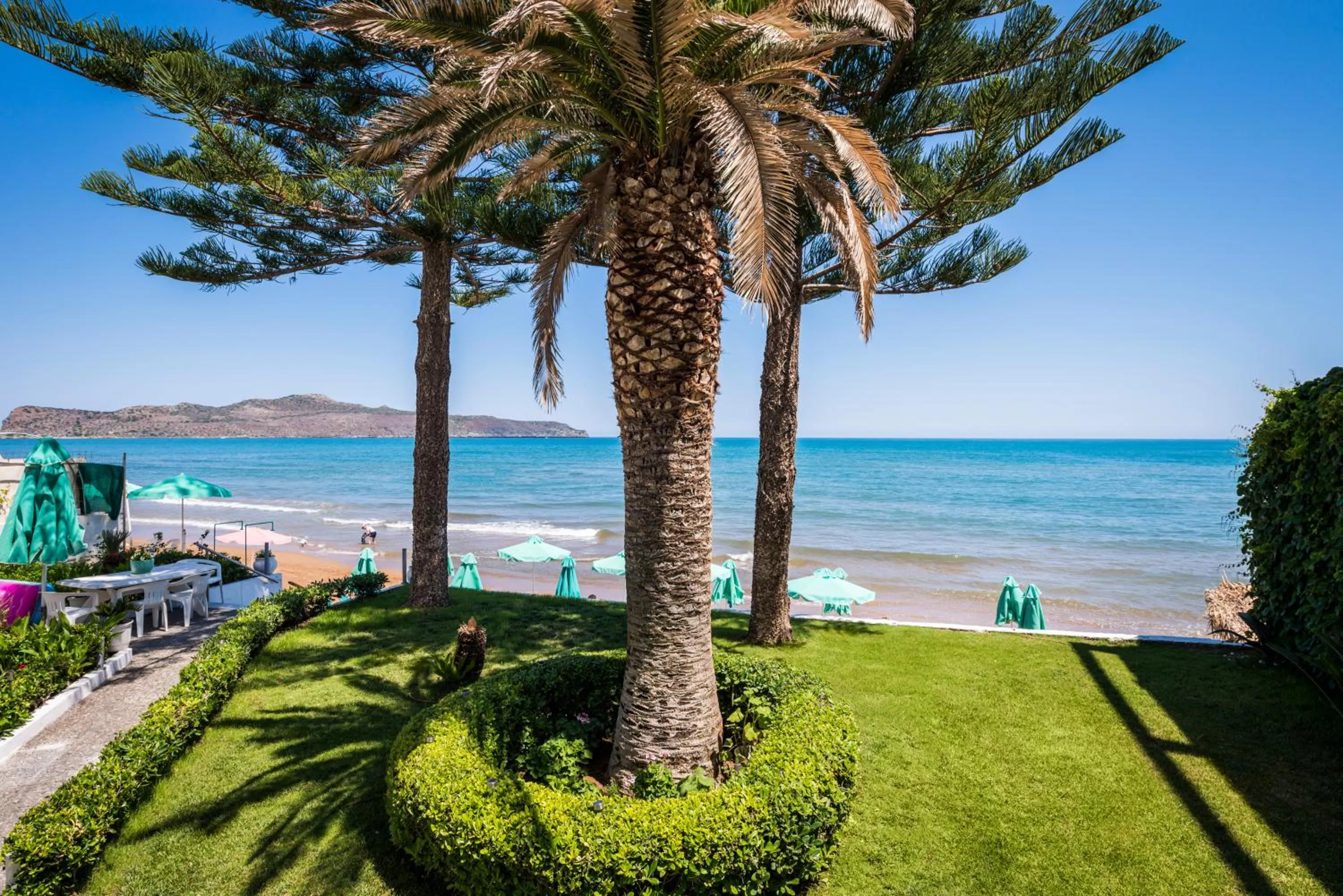 Bird's eye view in Kristall Suites