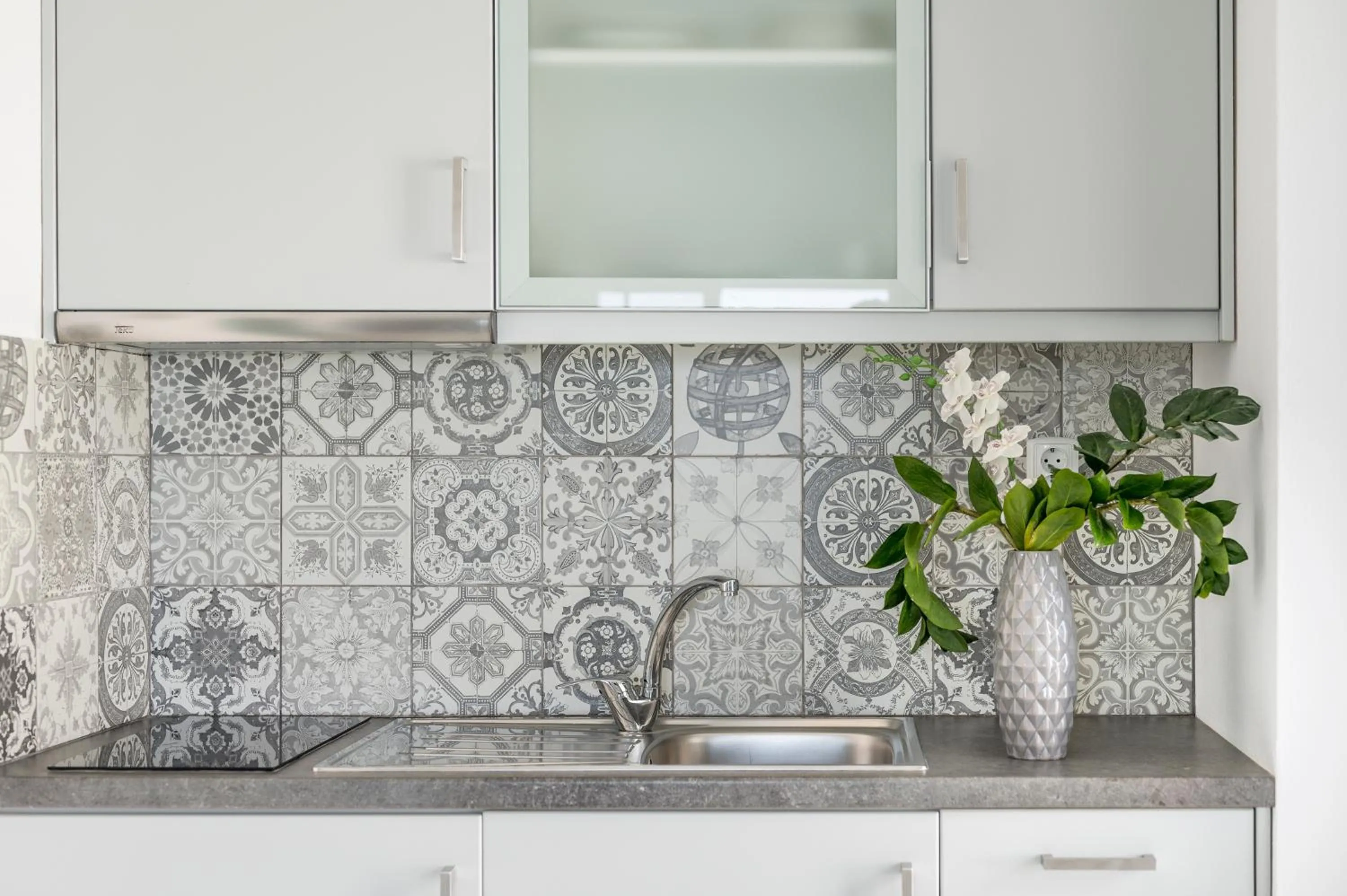 Kitchen or kitchenette in Kristall Suites