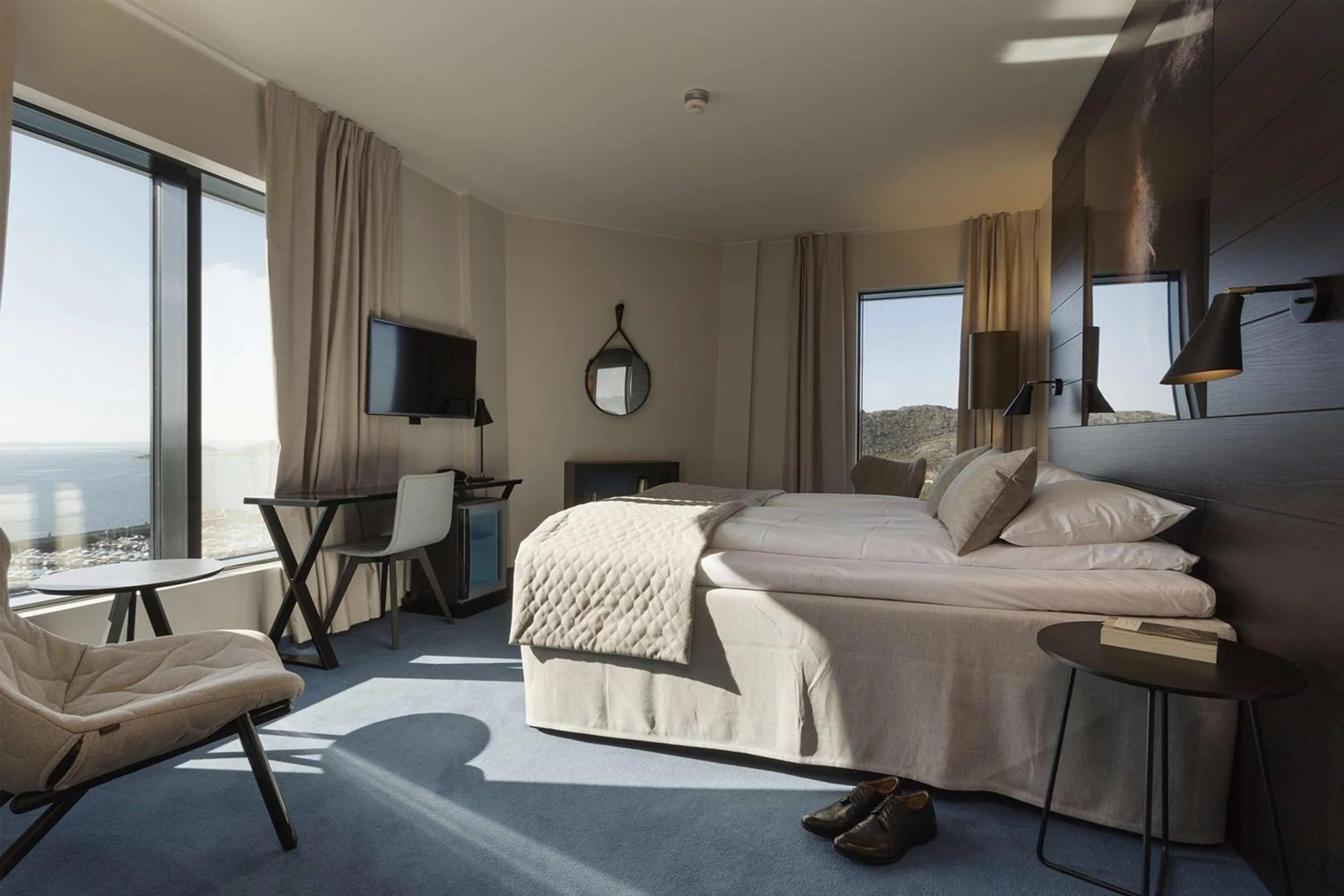 Bedroom, Bed in Scandic Havet