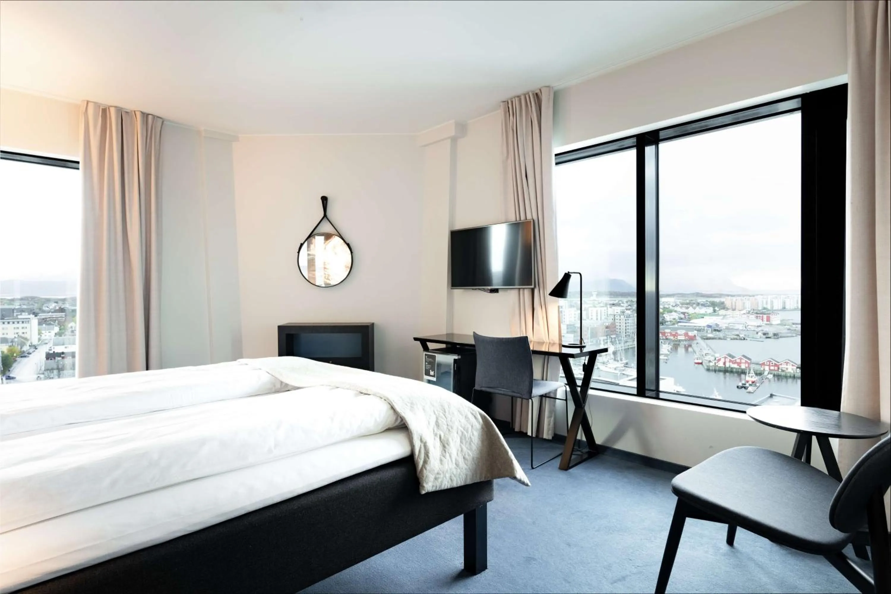 Bedroom, Bed in Scandic Havet